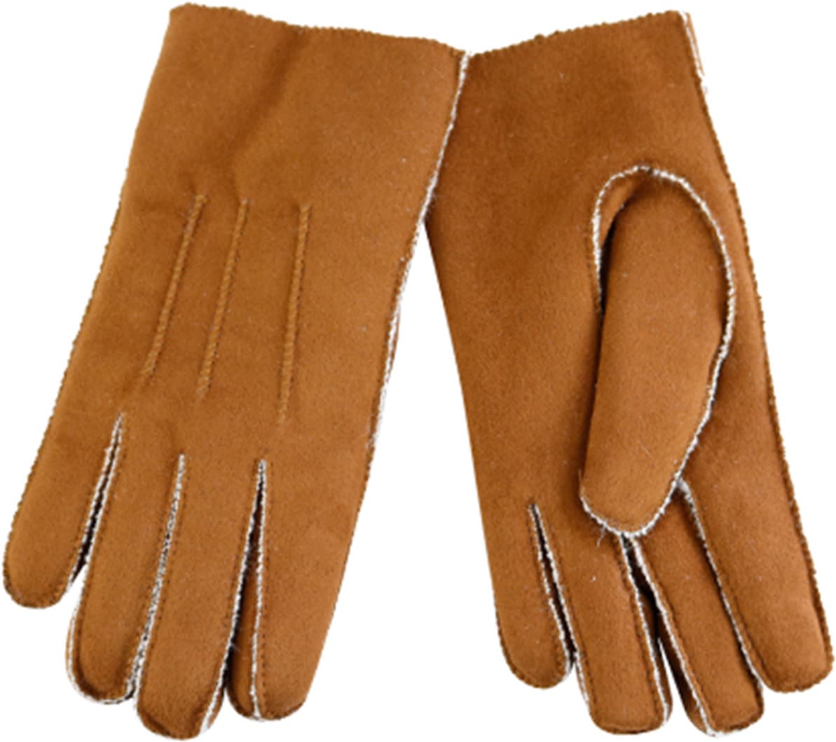 Damen Handschuh Lederoptik
