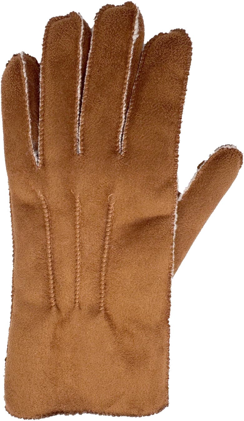 Damen Handschuh Lederoptik