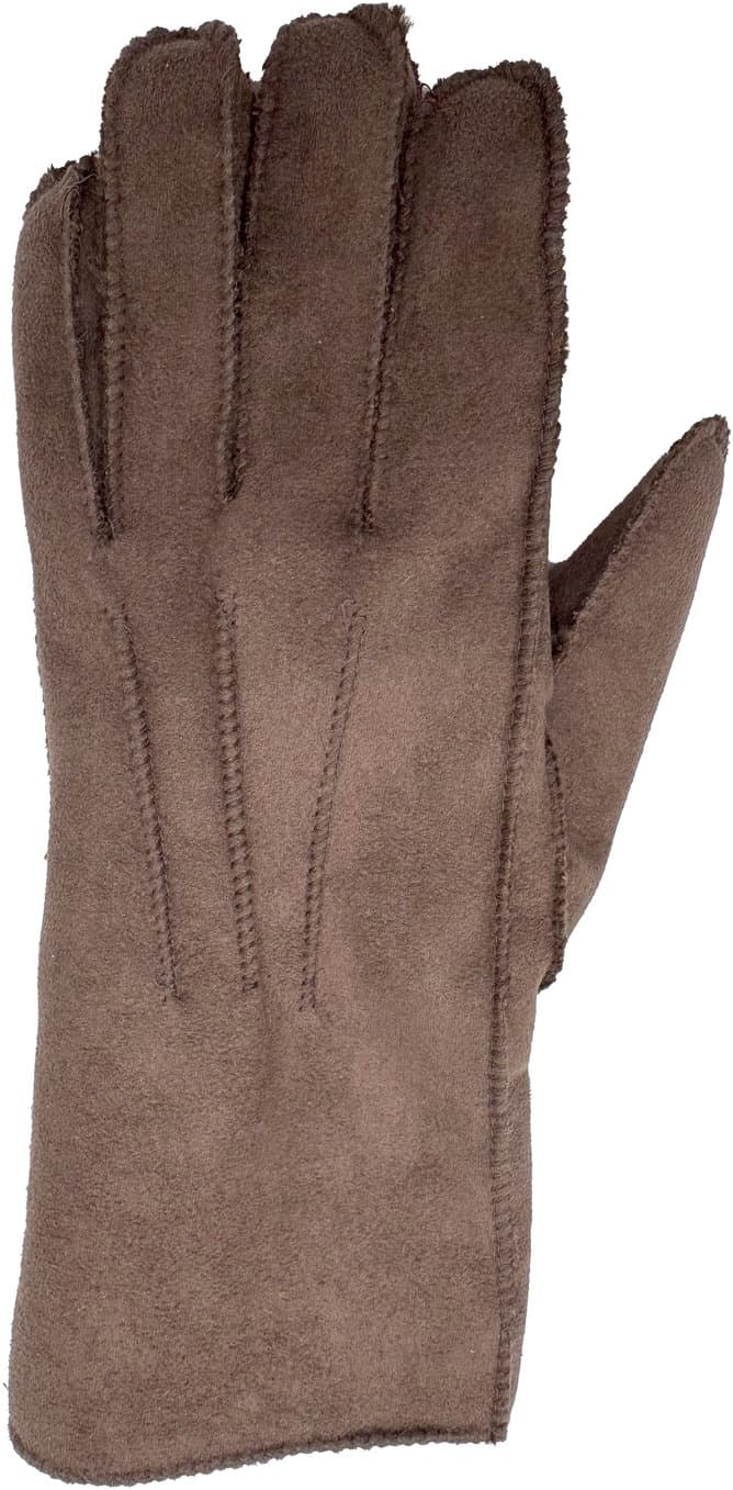 Damen Handschuh Lederoptik