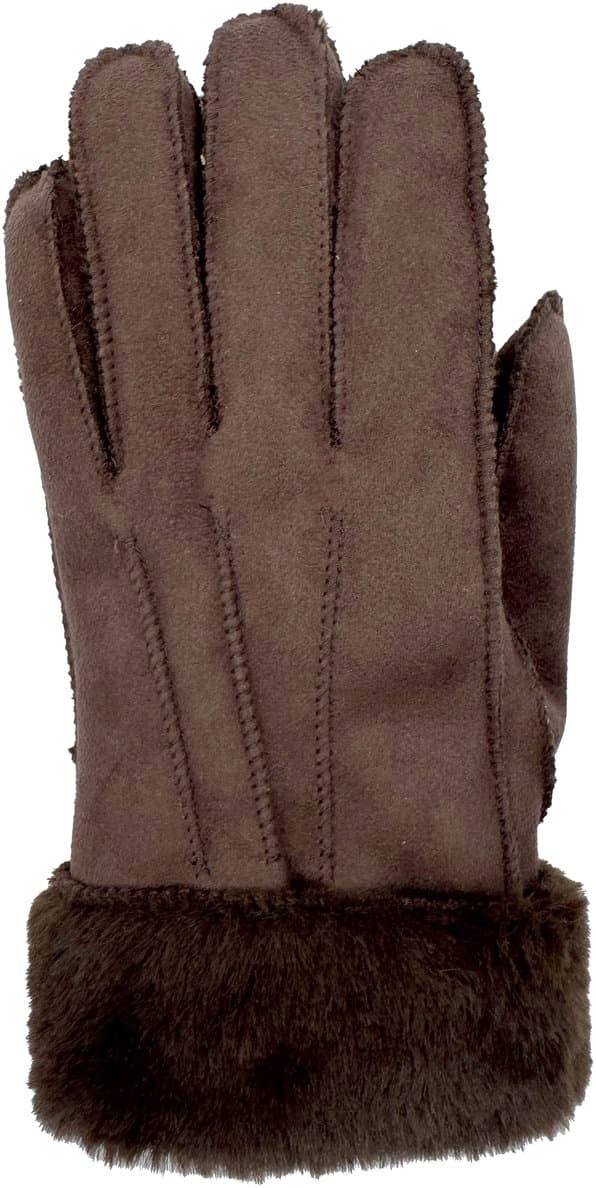 Damen Handschuh Lederoptik