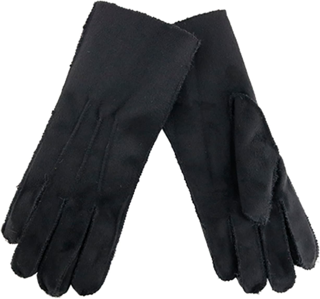 Damen Handschuh Lederoptik