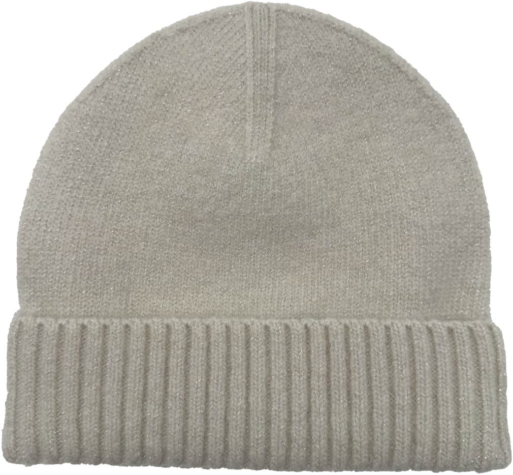 Damen Strickmütze Glitzer