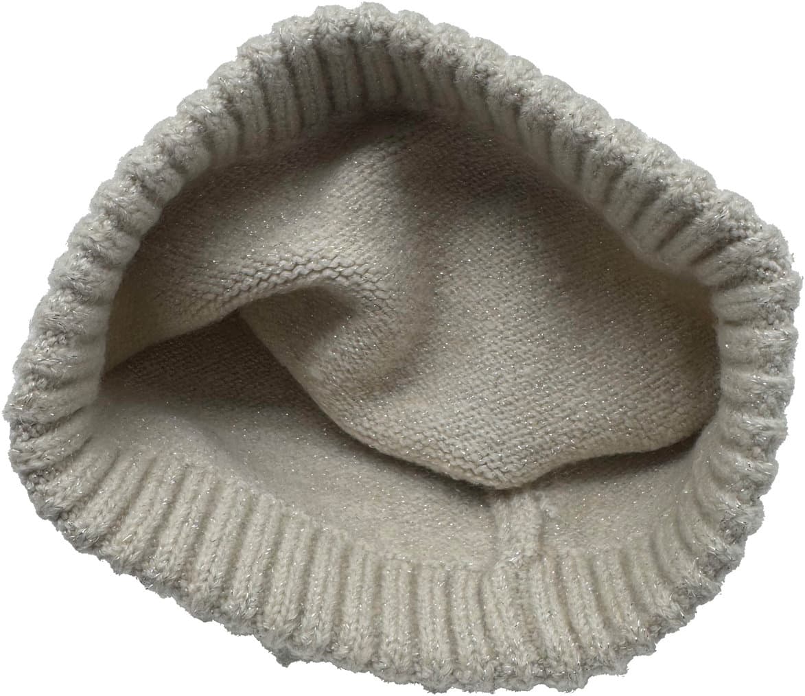 Damen Strickmütze Glitzer