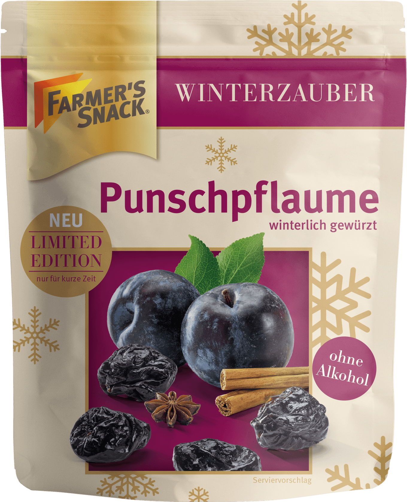 FARMER'S SNACK Punschpflaumen winterlich gewürzt