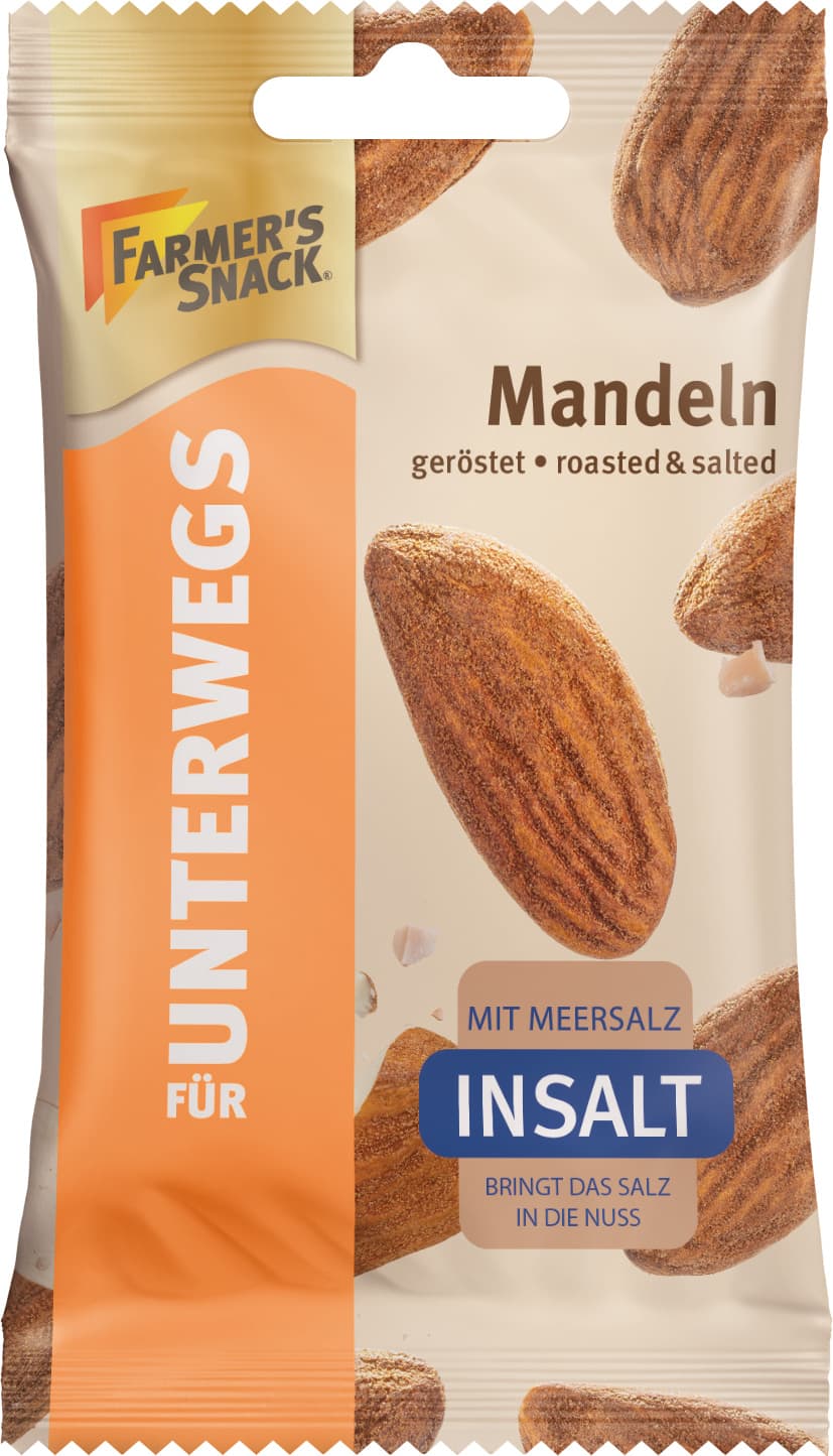 FARMER'S SNACK Mandeln geröstet & gesalzen