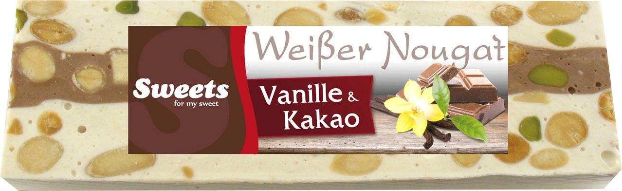 Odenwälder Marzipan Weißer Nougat mit Vanille&Kakao