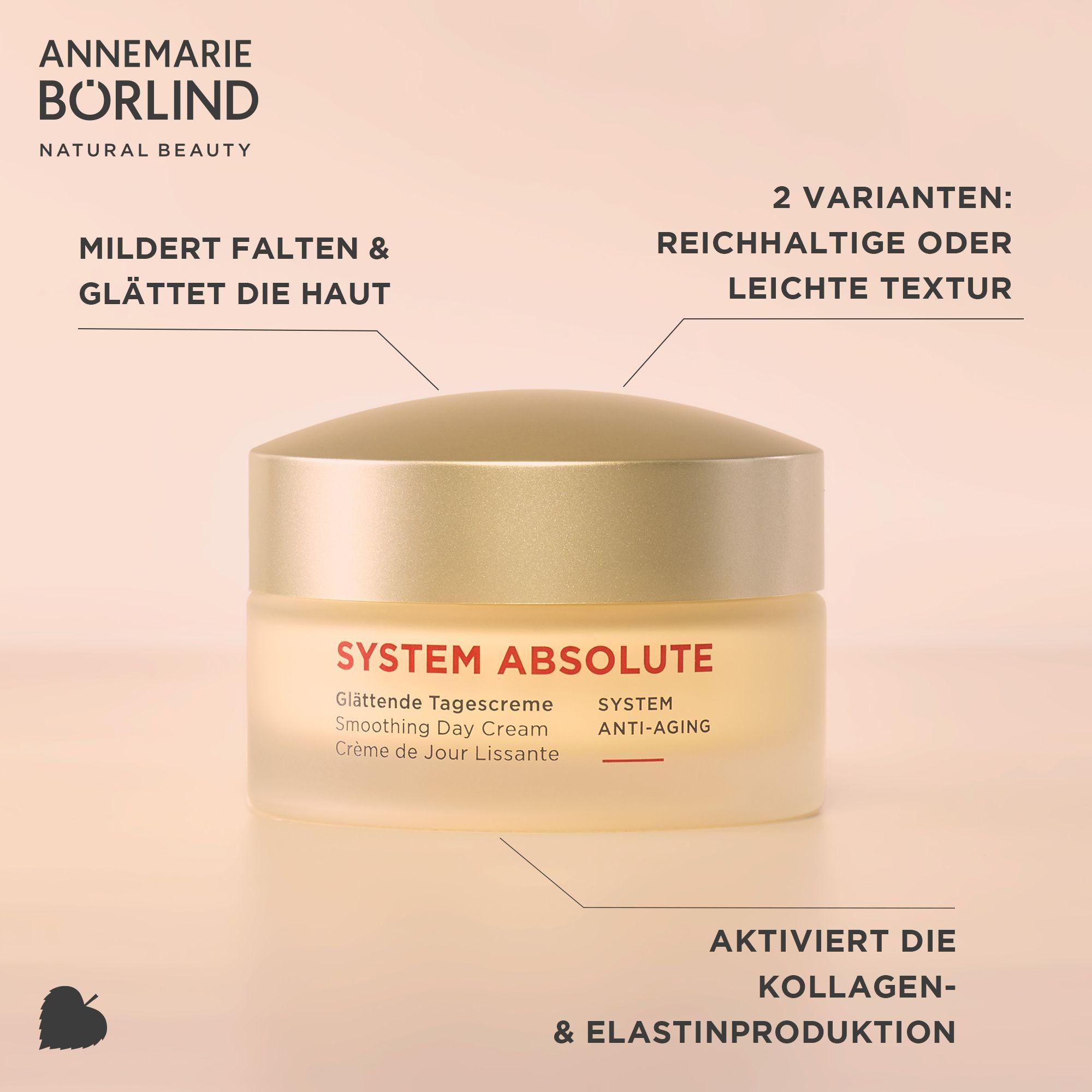 Produktbild ANNEMARIE BÖRLIND SYSTEM ABSOLUTE Glättende Tagescreme 3 von 14