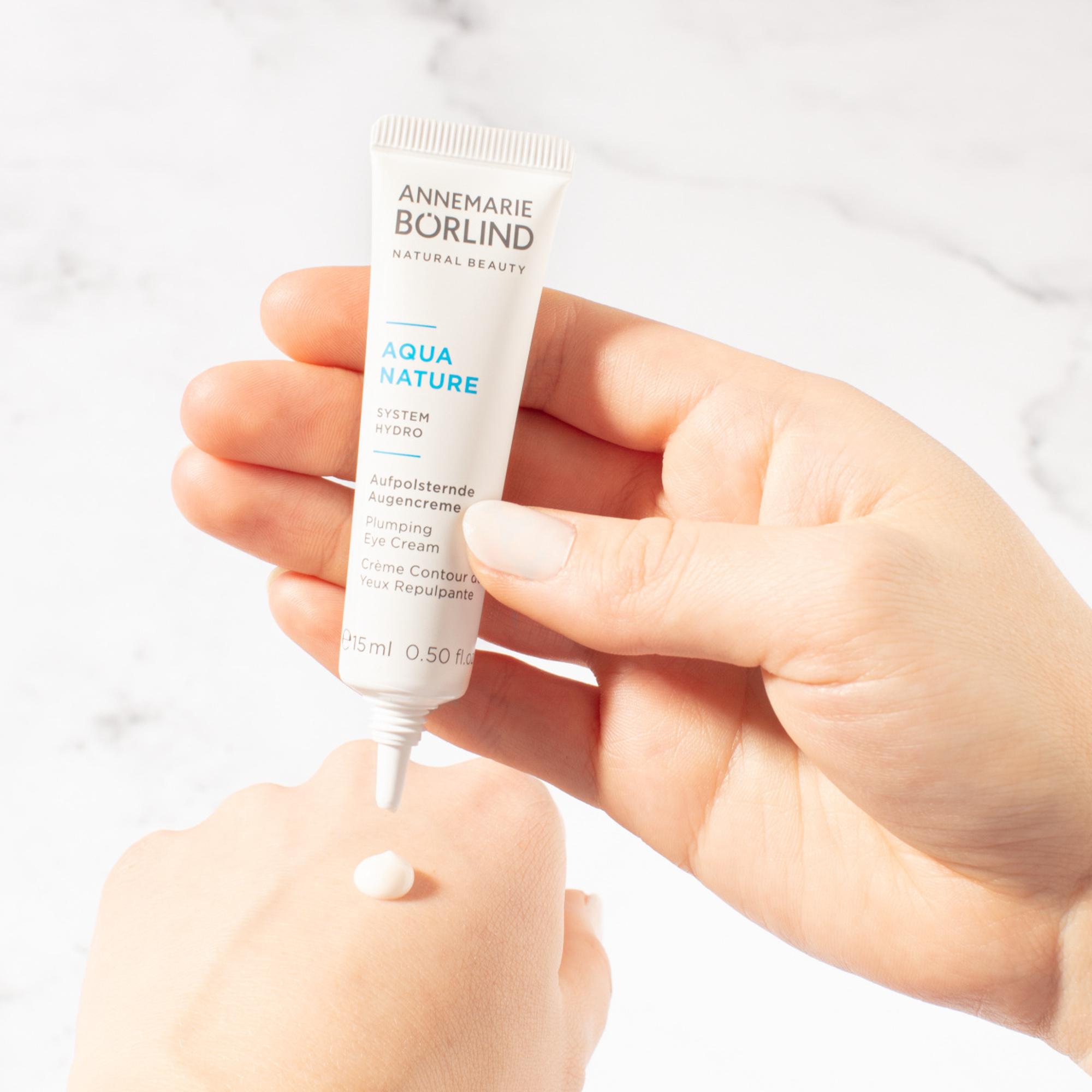 Produktbild ANNEMARIE BÖRLIND AQUANATURE Aufpolsternde Augencreme 2 von 6