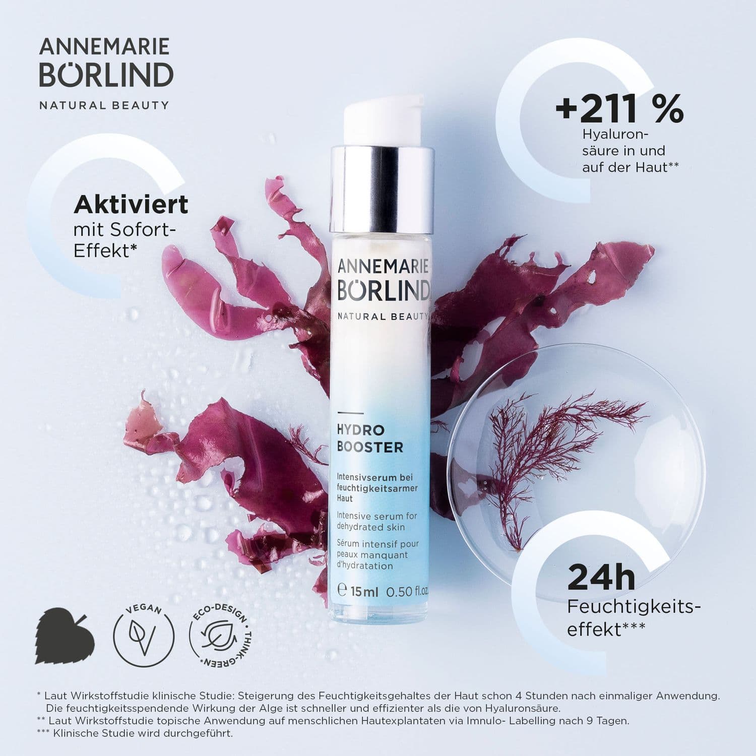 ANNEMARIE BÖRLIND HYDRO BOOSTER Intensivserum bei feuchtigkeitsarmer Haut