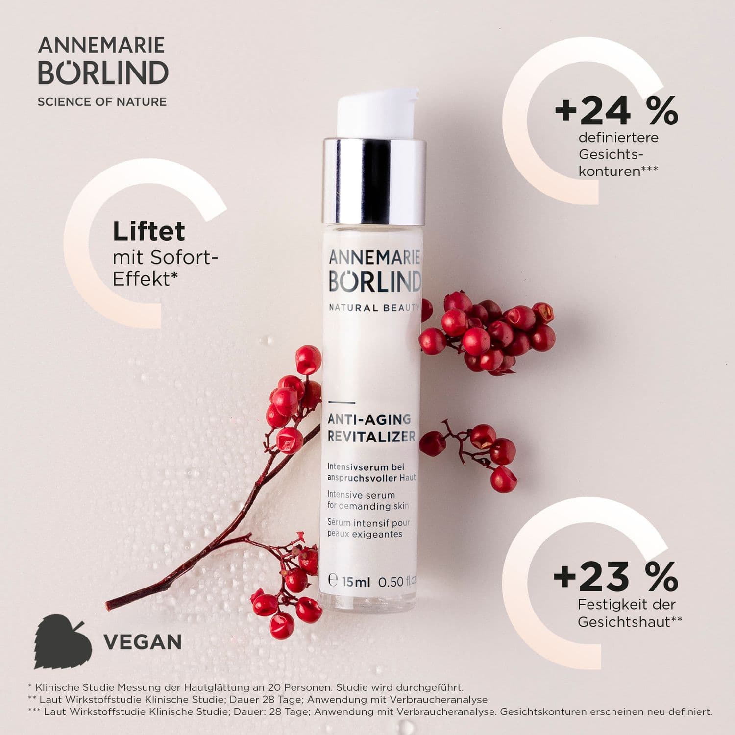 ANNEMARIE BÖRLIND Stärkende Intensivpflege Anti-Aging Revitaliser Intensivserum