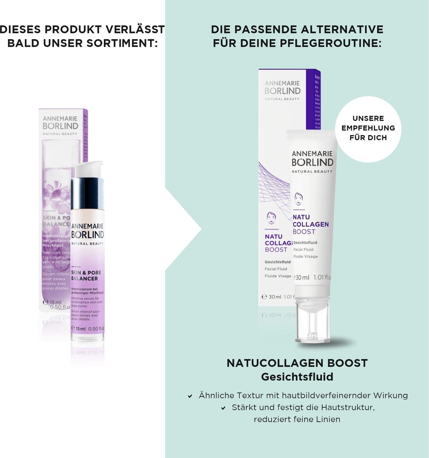 ANNEMARIE BÖRLIND Stärkende Intensivpflege Skin & Pore Balancer Intensivserum