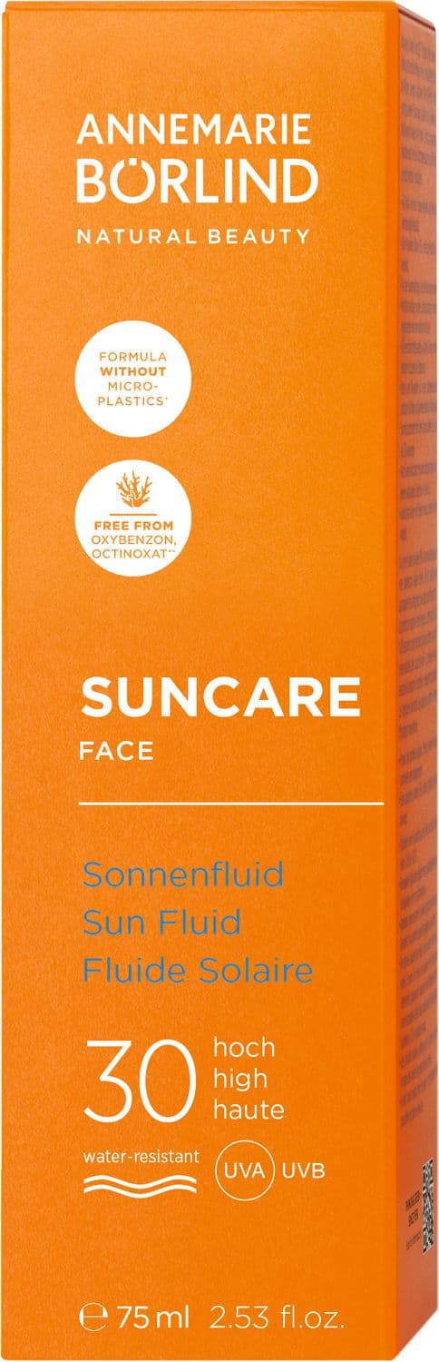 ANNEMARIE BÖRLIND SUNCARE FACE Sonnenfluid LSF30