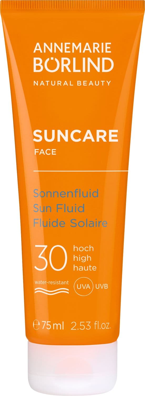ANNEMARIE BÖRLIND SUNCARE FACE Sonnenfluid LSF30