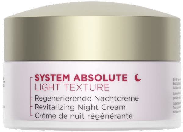 ANNEMARIE BÖRLIND SYSTEM ABSOLUTE Regenerierende Nachtcreme Leichte Texture
