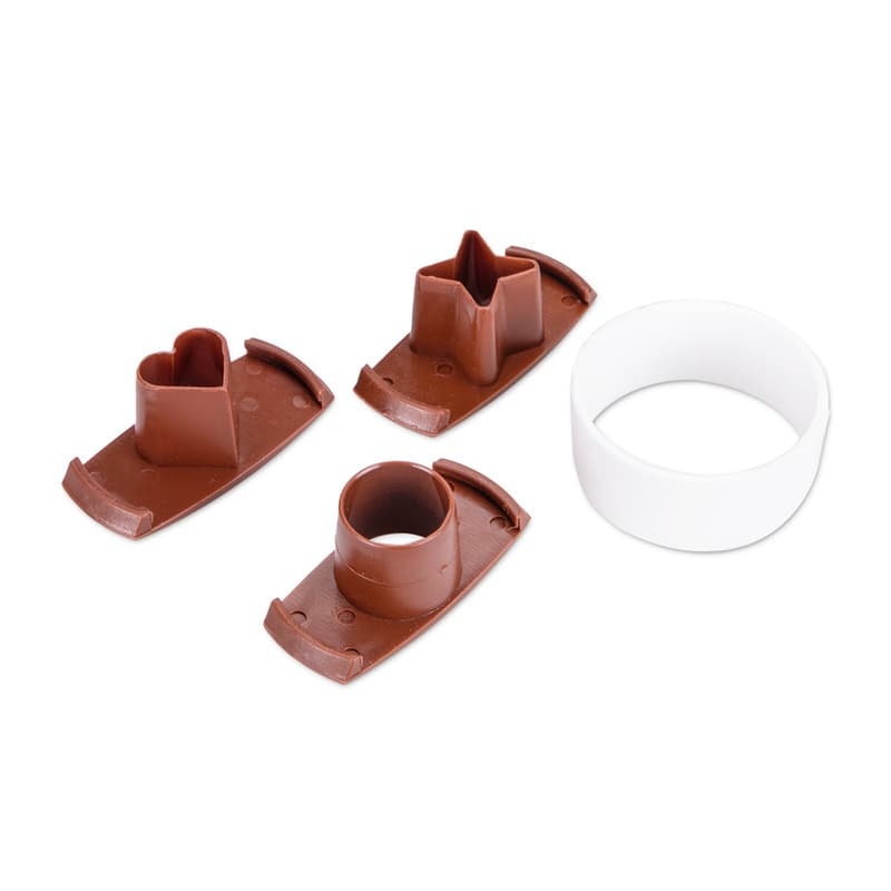 Städter Ausstechform Linzer glatt mit Wechselmotiven 4cm