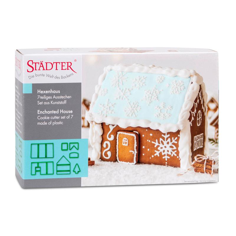 Städter Ausstechformen Set Lebkuchenhaus 7-tg.