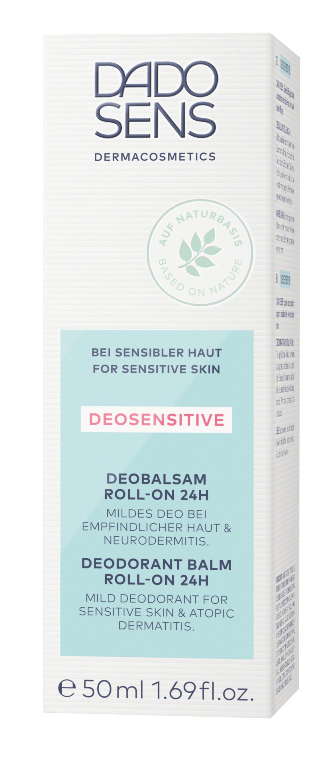 Produktbild DADO SENS DEOSENSITIVE Deobalsam Roll-On 24H - bei empfindlicher Haut&Neurodermitis 3 von 3