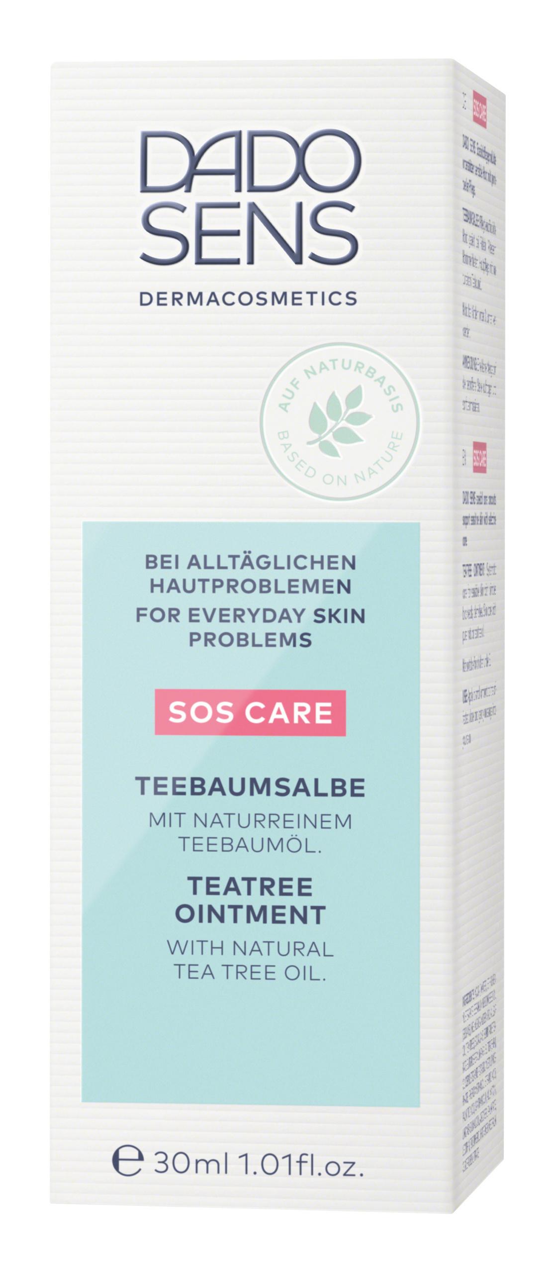 Produktbild DADO SENS SOS CARE Teebaumsalbe - bei empfindlicher Haut 3 von 3