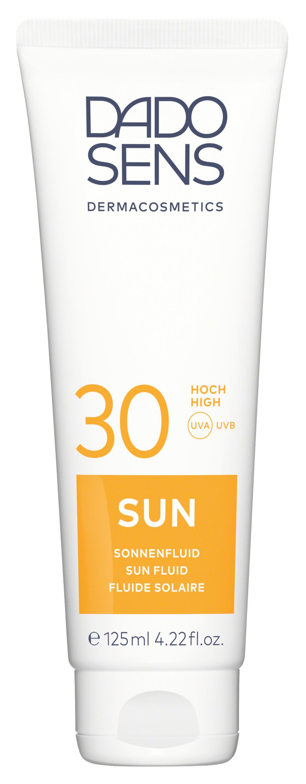DADO SENS SUN Sonnenfluid SPF 30 - bei sonnenempfindlicher Haut