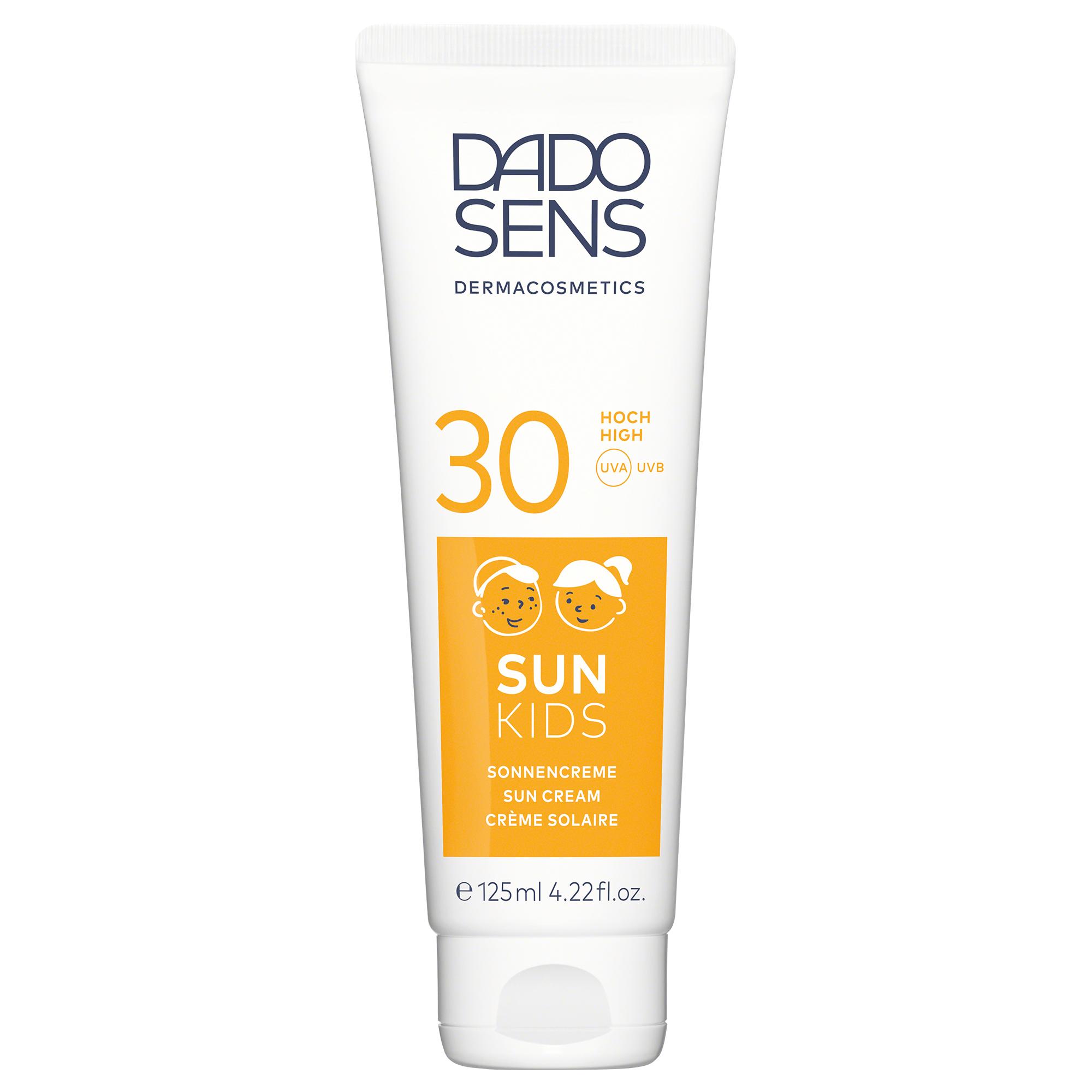 DADO SENS SUN Sonnencreme KIDS SPF 30 - bei sonnenempfindlicher Haut