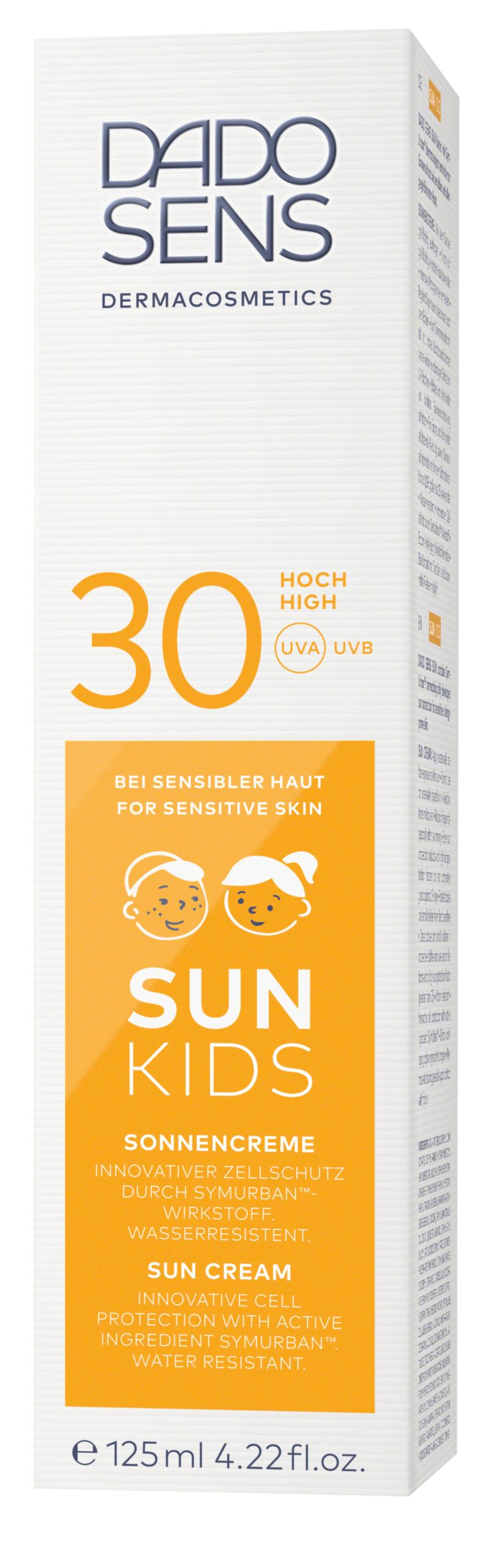 Produktbild DADO SENS SUN Sonnencreme KIDS SPF 30 - bei sonnenempfindlicher Haut 3 von 3