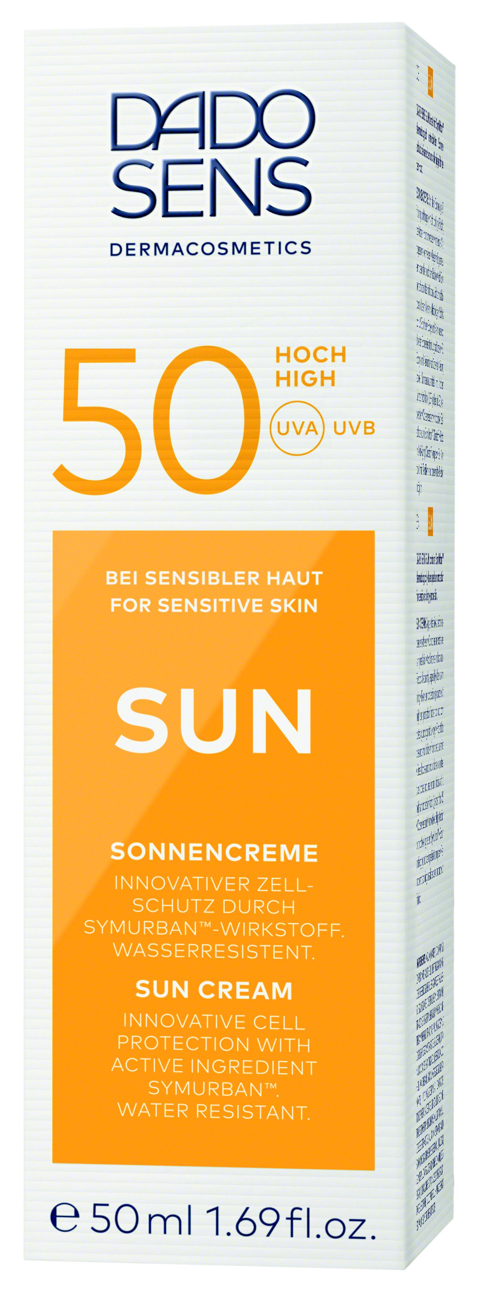 Produktbild DADO SENS SUN Sonnencreme SPF 50 - bei sonnenempfindlicher Haut 5 von 5