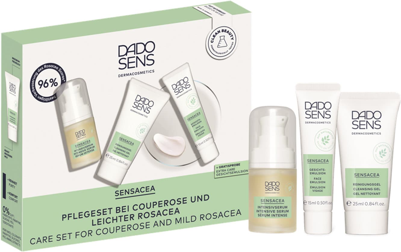 DADO SENS SENSACEA Pflege bei Couperose und leichter Rosacea Geschenkpackung