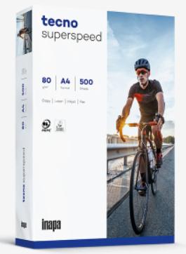 inapa Kopierpapier A4 Tecno Superspeed 500 Blatt 80 g/m²