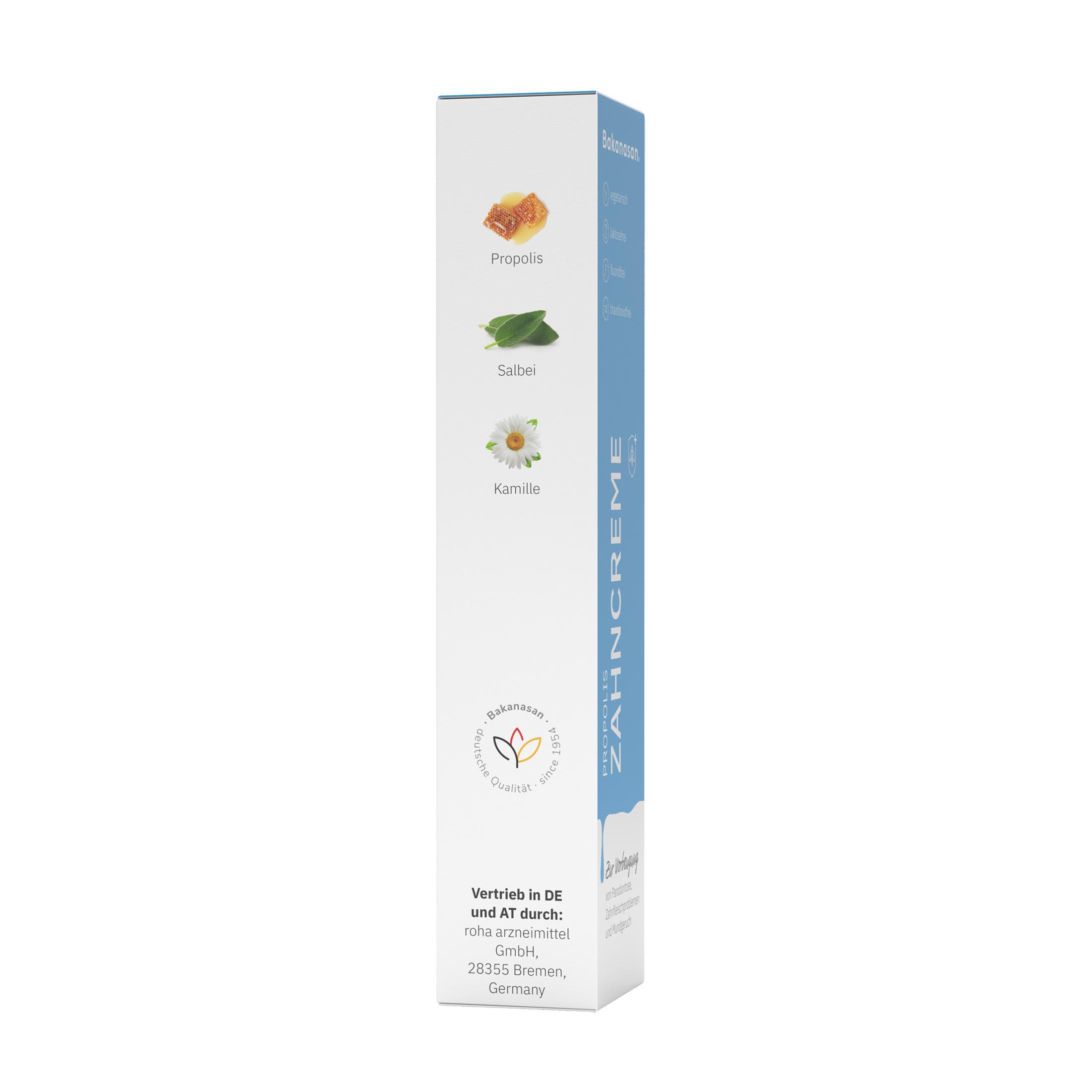 Produktbild BAKANASAN Propolis Zahncreme 2 von 6