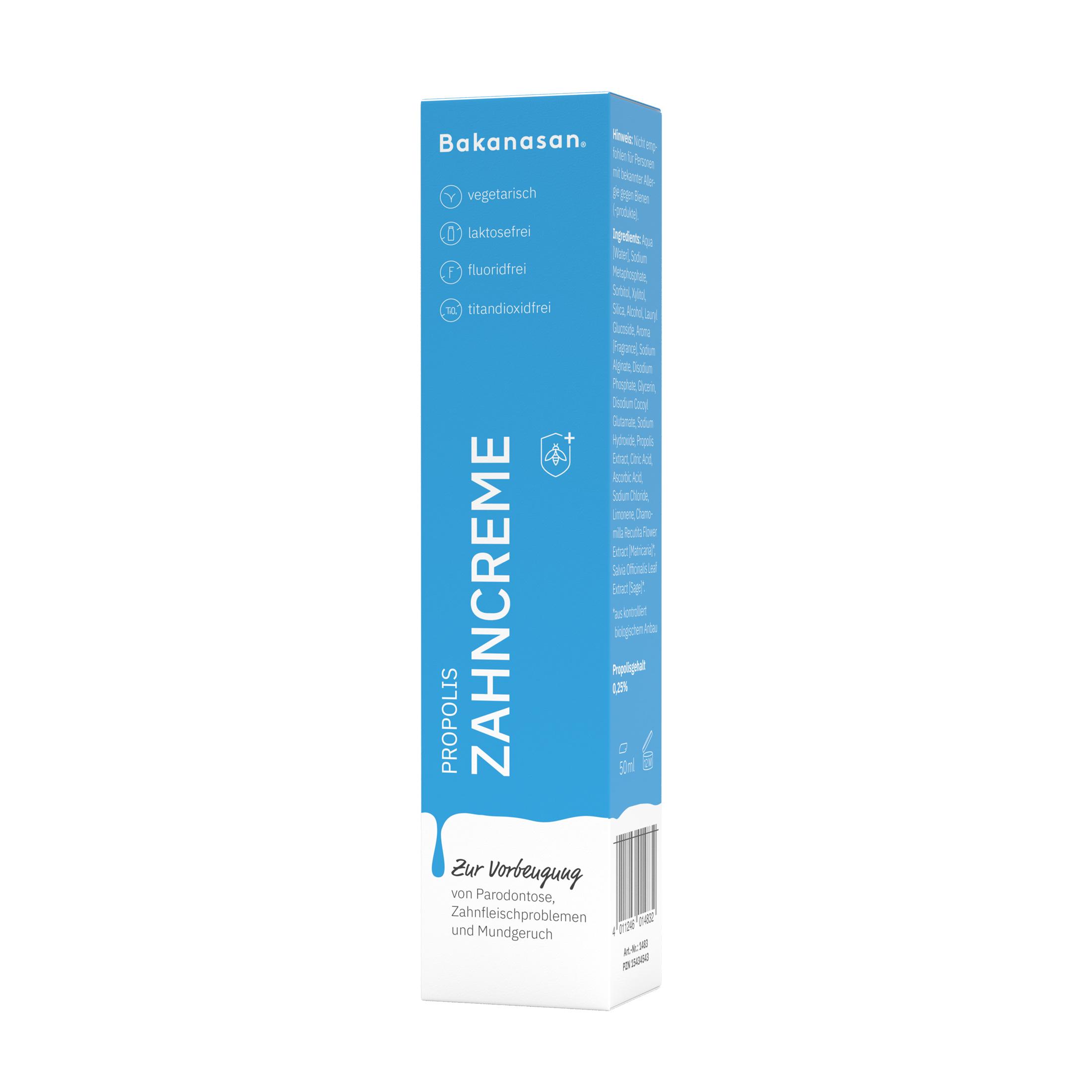 Produktbild BAKANASAN Propolis Zahncreme 4 von 6