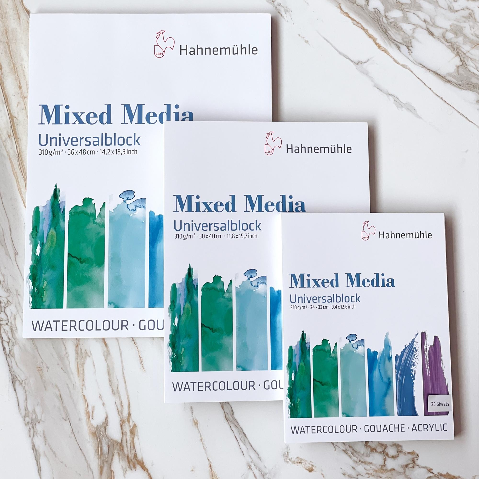 Produktbild Hahnemühle Mixed Media Universalblock - 310 g/m² -  36 x 48cm - 10650202 3 von 5