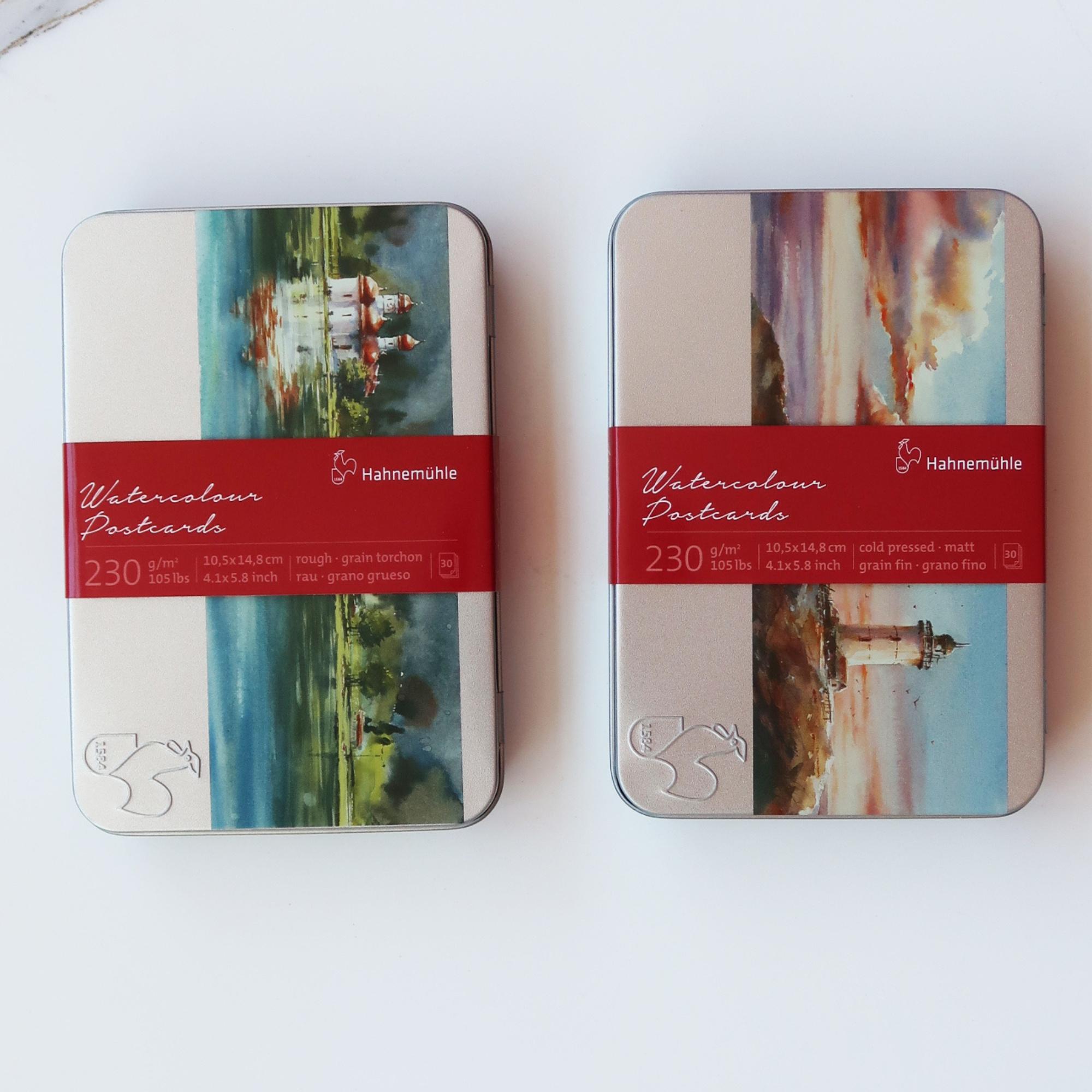 Produktbild Hahnemühle Aquarellpostkarten 230g/m² - 10 -5x14 -8 cm - 10650150 2 von 4