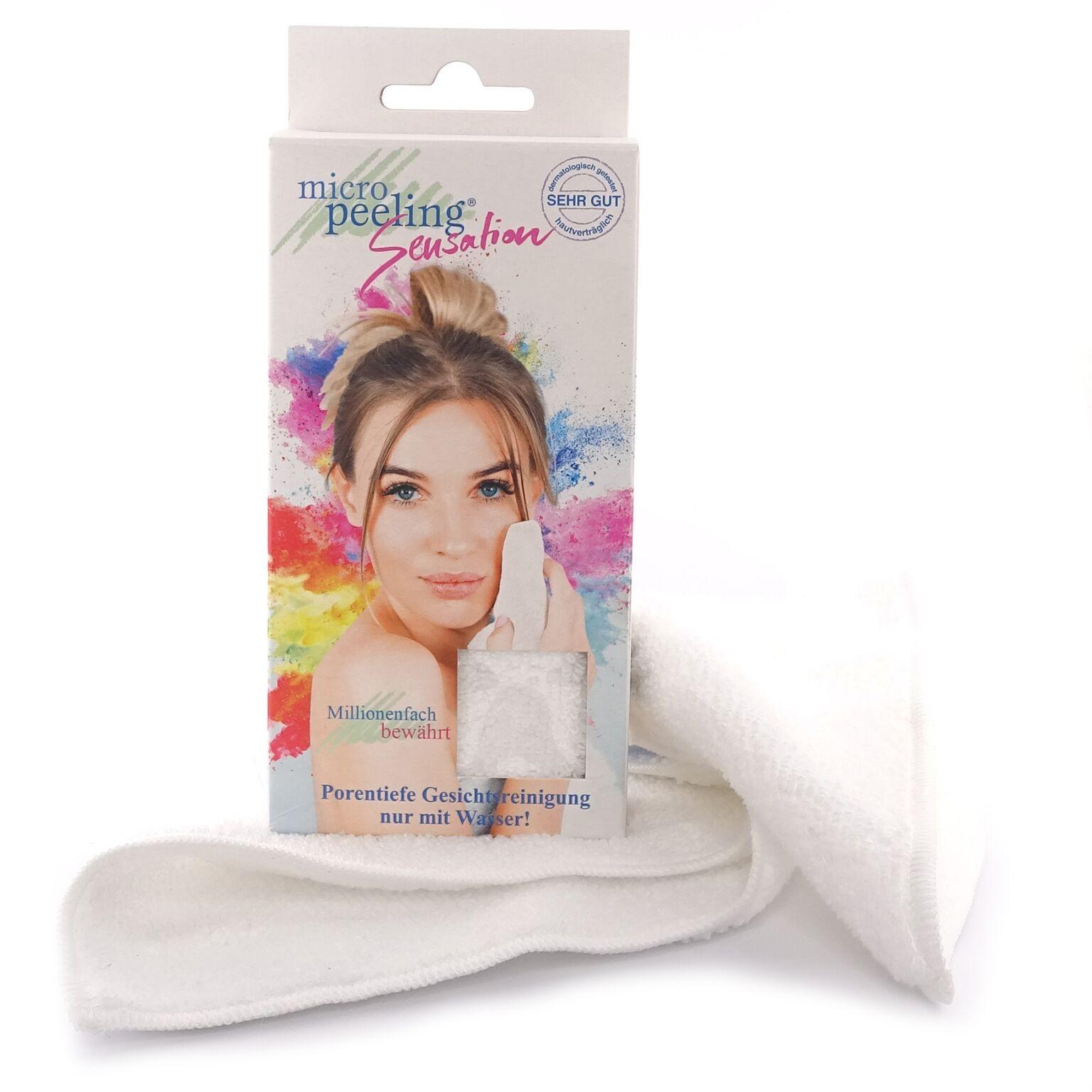 Produktbild Micro Peeling Sensation Gesichtsreinigungstuch Micro Peeling - Weiss 2 von 2