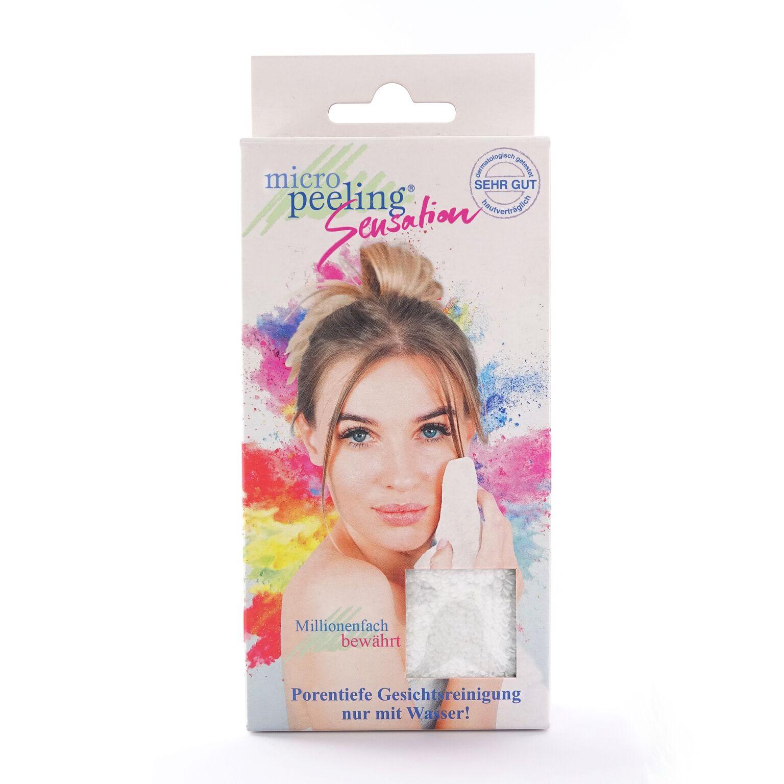 Micro Peeling Sensation Gesichtsreinigungstuch Micro Peeling - Weiss