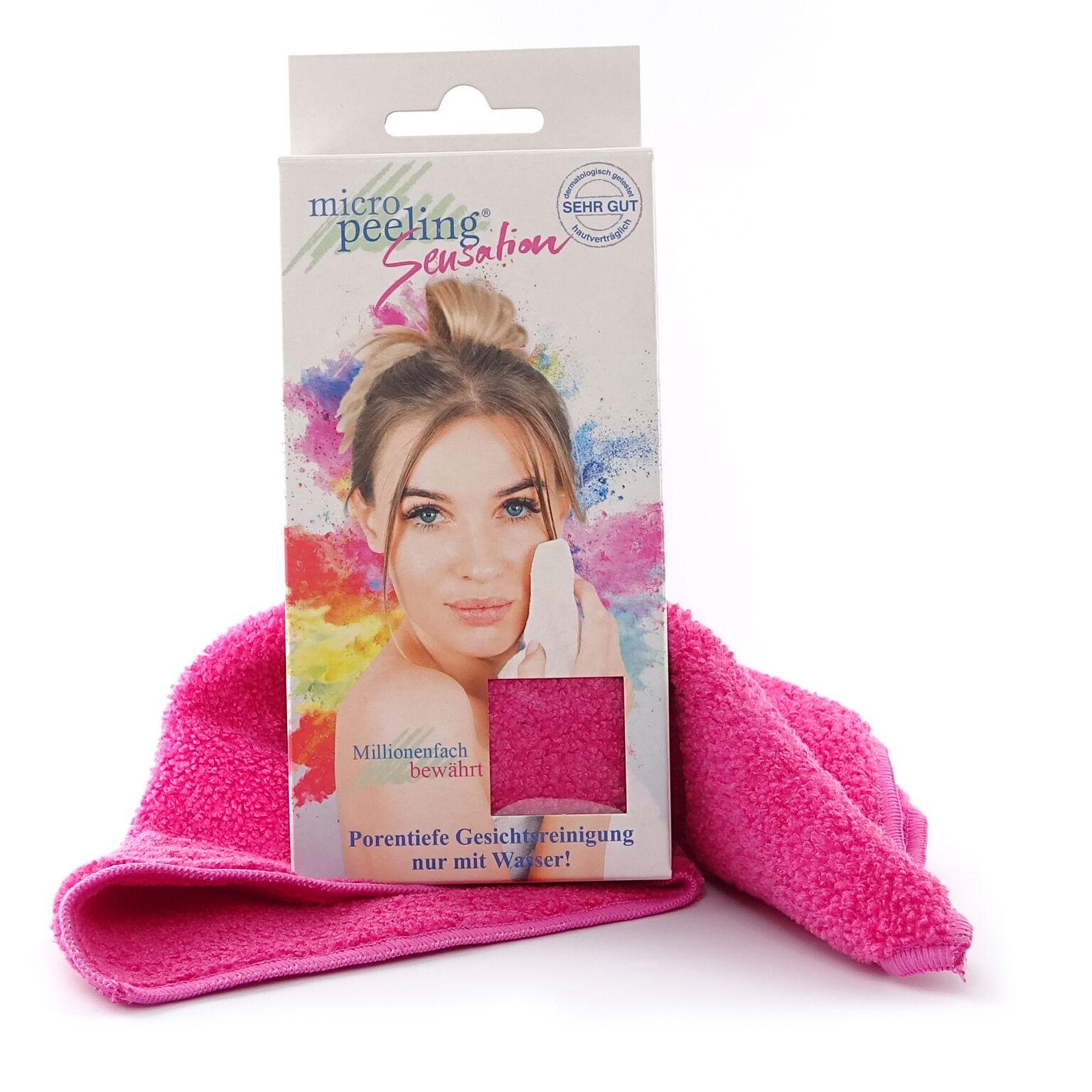 Produktbild Micro Peeling Sensation Gesichtsreinigungstuch Micro Peeling - pink 2 von 2