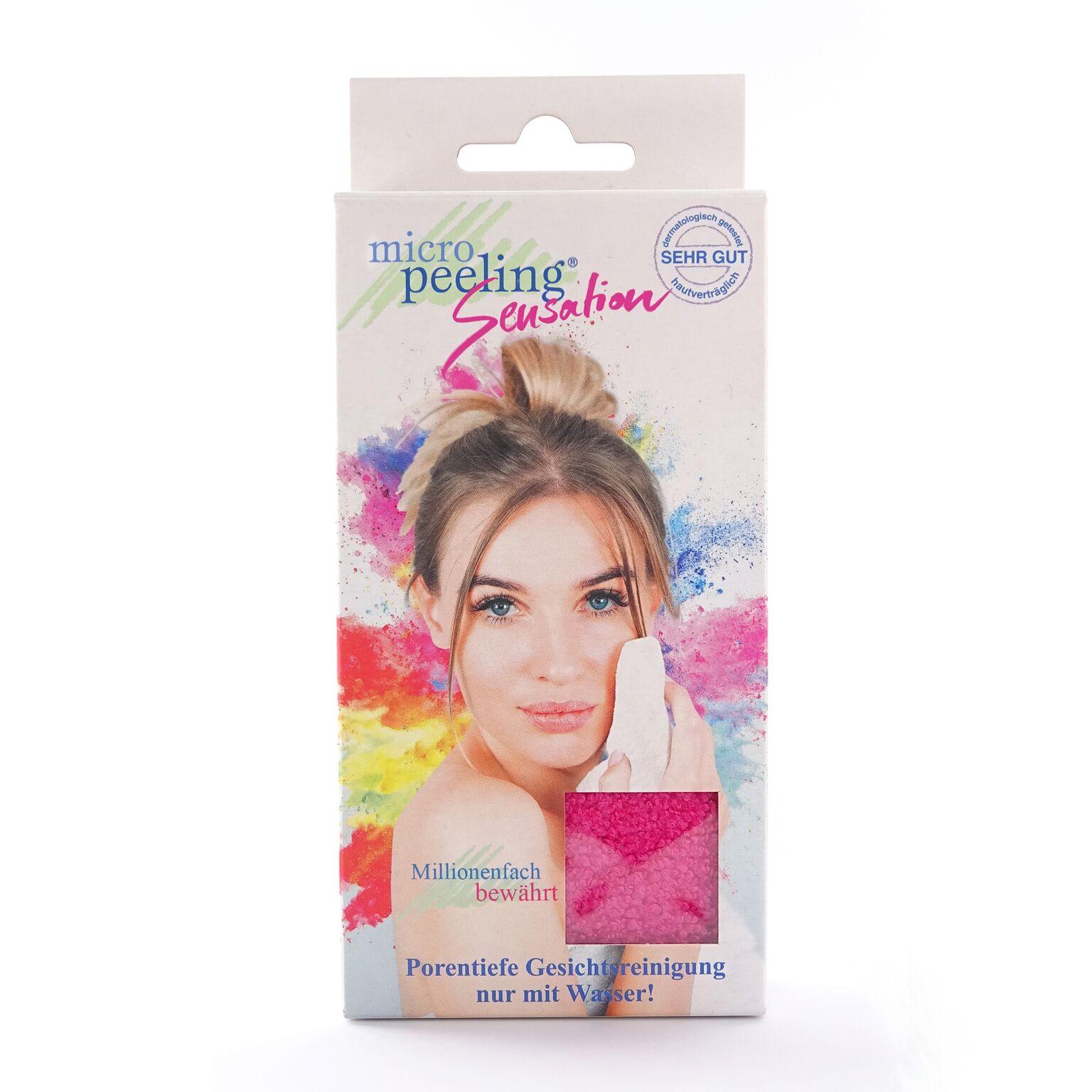 Micro Peeling Sensation Gesichtsreinigungstuch Micro Peeling - pink