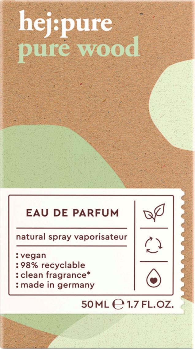 Produktbild HEJ:PURE WOOD Eau de Parfum 2 von 3