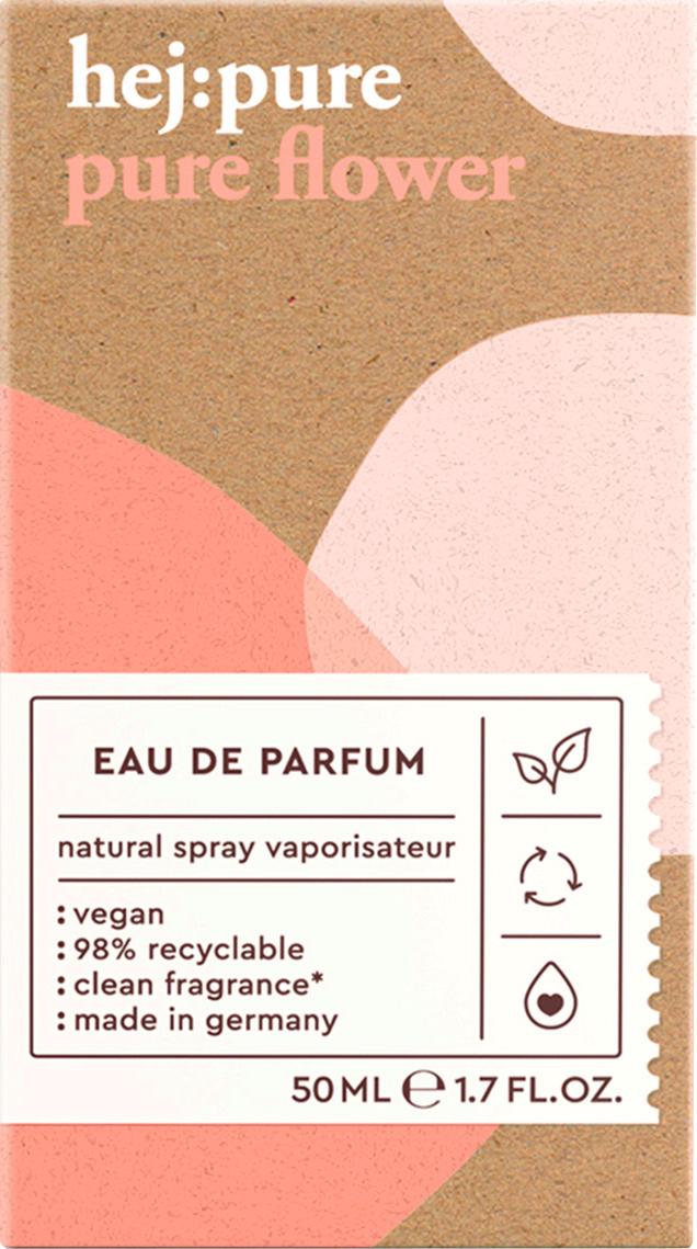 Produktbild HEJ:PURE FLOWER Eau de Parfum 3 von 3
