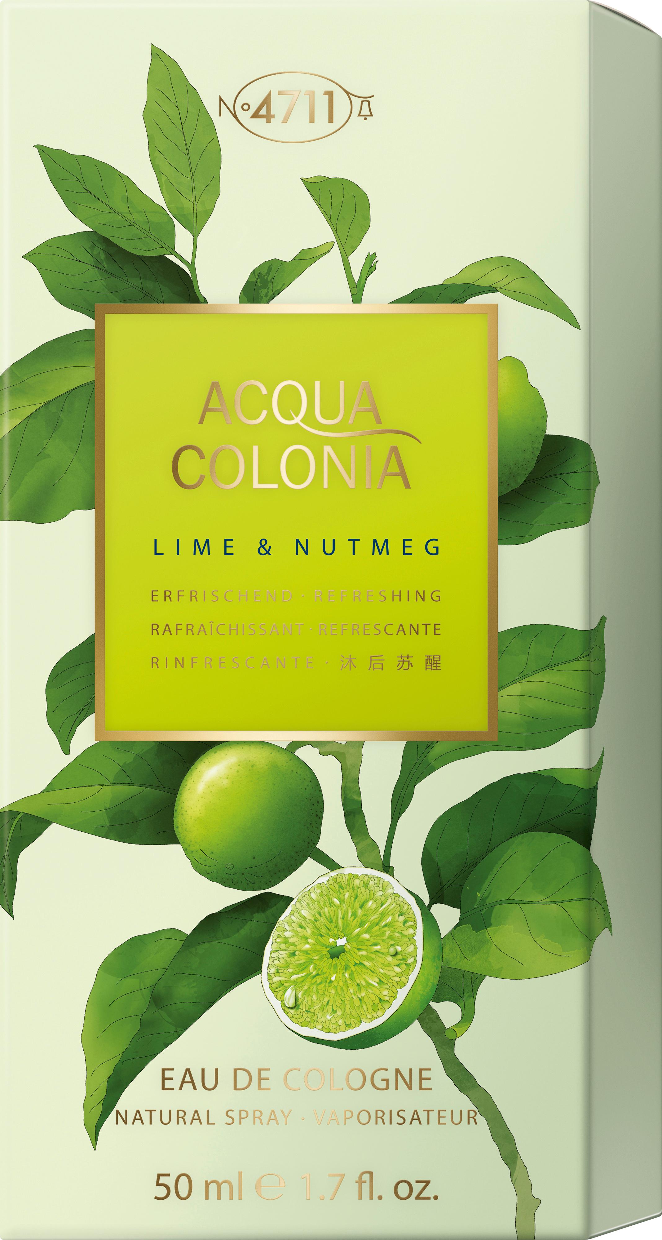 4711 ACQUA COLONIA Lime&Nutmeg Eau de Cologne
