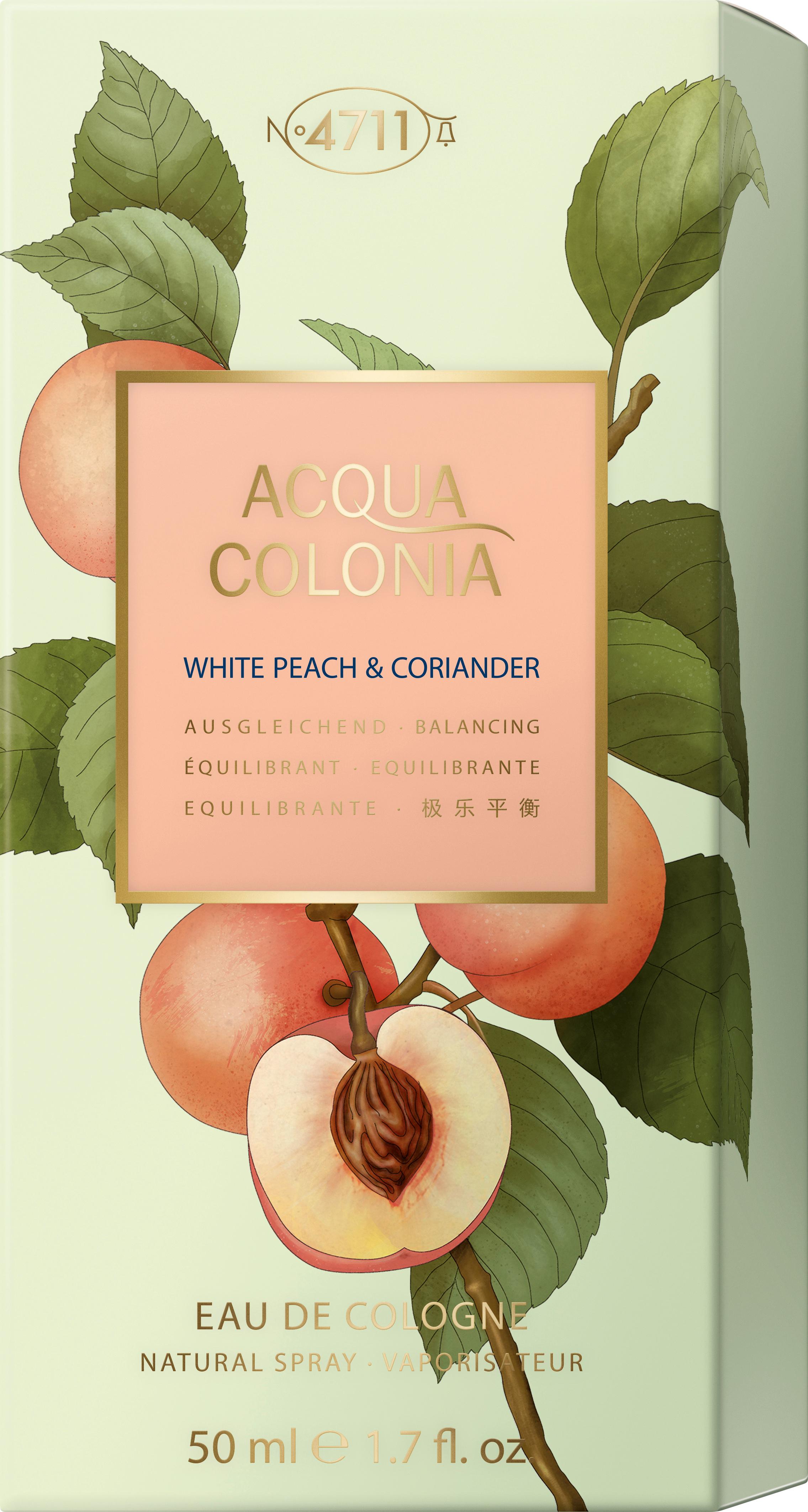 4711 ACQUA COLONIA White Peach&Coriander Eau de Cologne