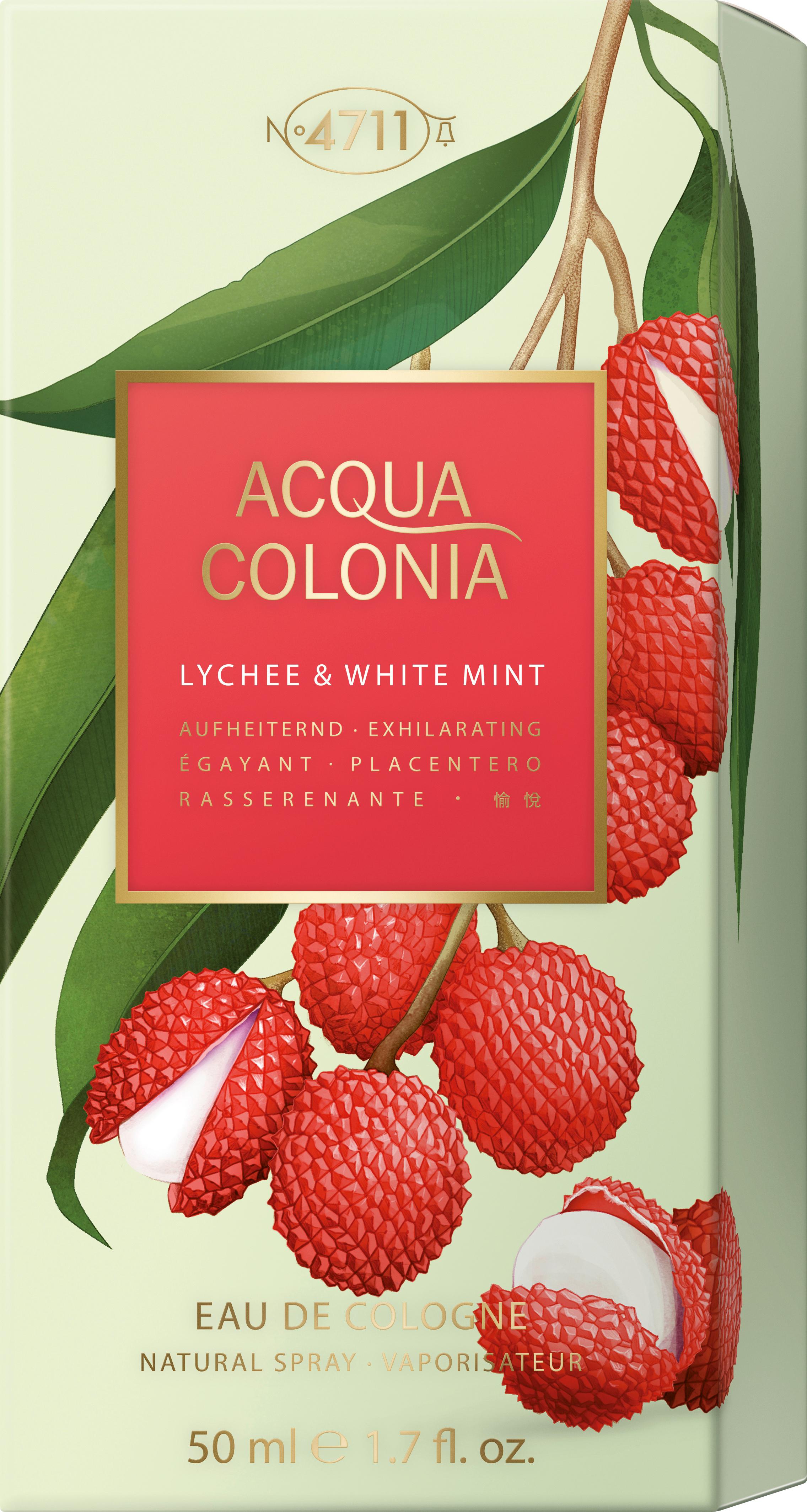 4711 ACQUA COLONIA Lychee&White Mint Eau de Cologne