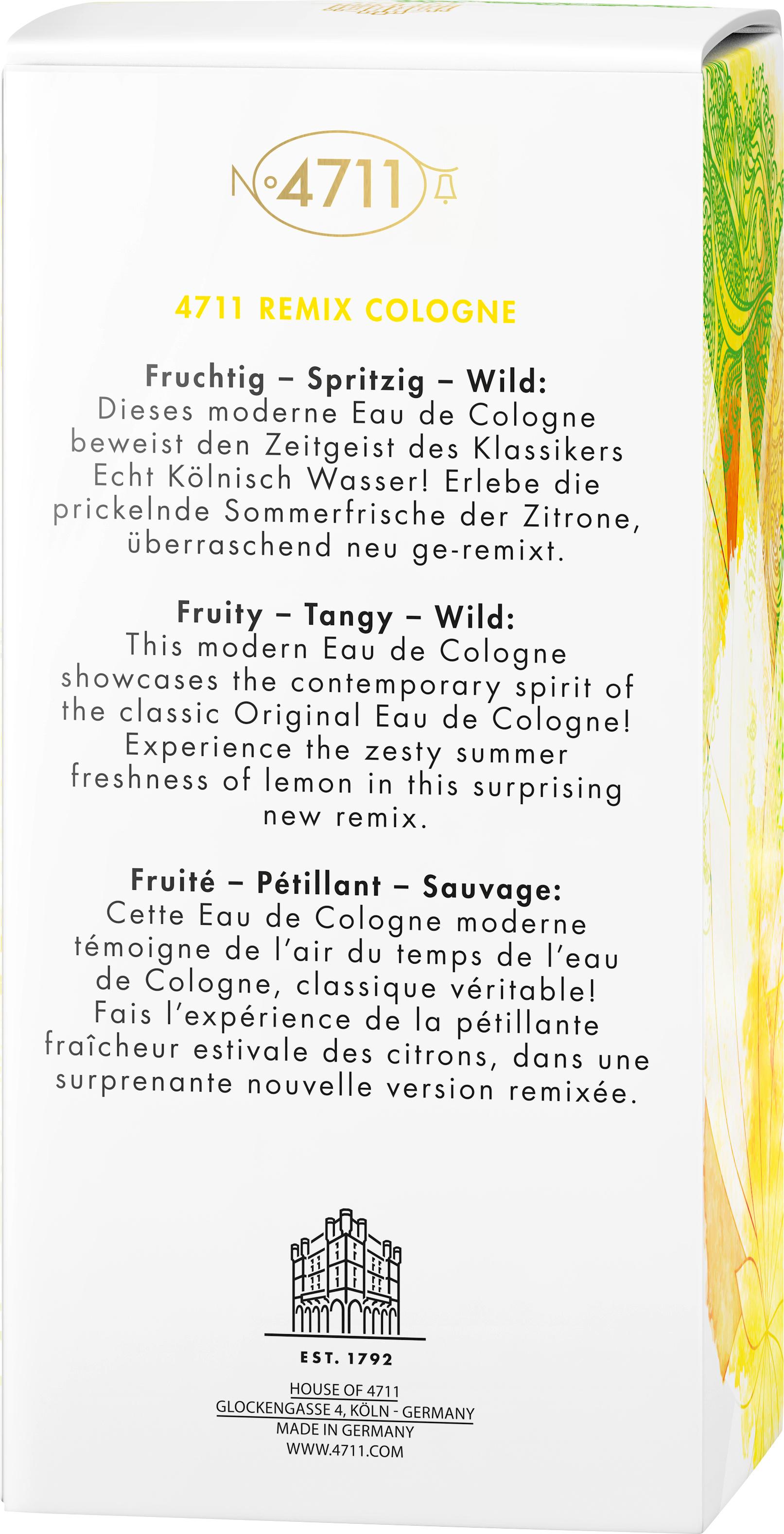 Produktbild 4711 Remix URBAN SUMMER Eau de Cologne Naturalspray 2 von 7