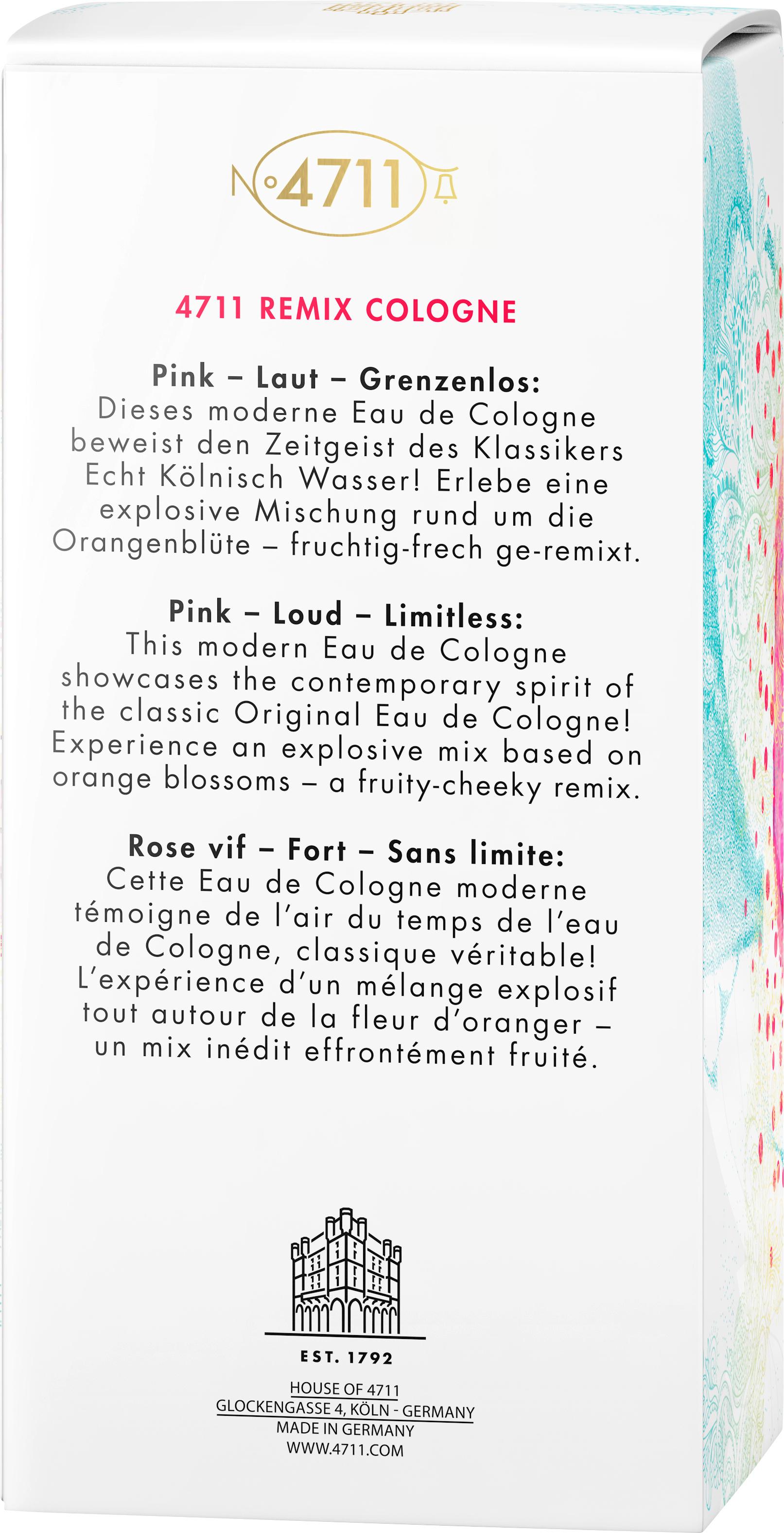 Produktbild 4711 Remix FESTIVAL VIBES Eau de Cologne Naturalspray 2 von 10
