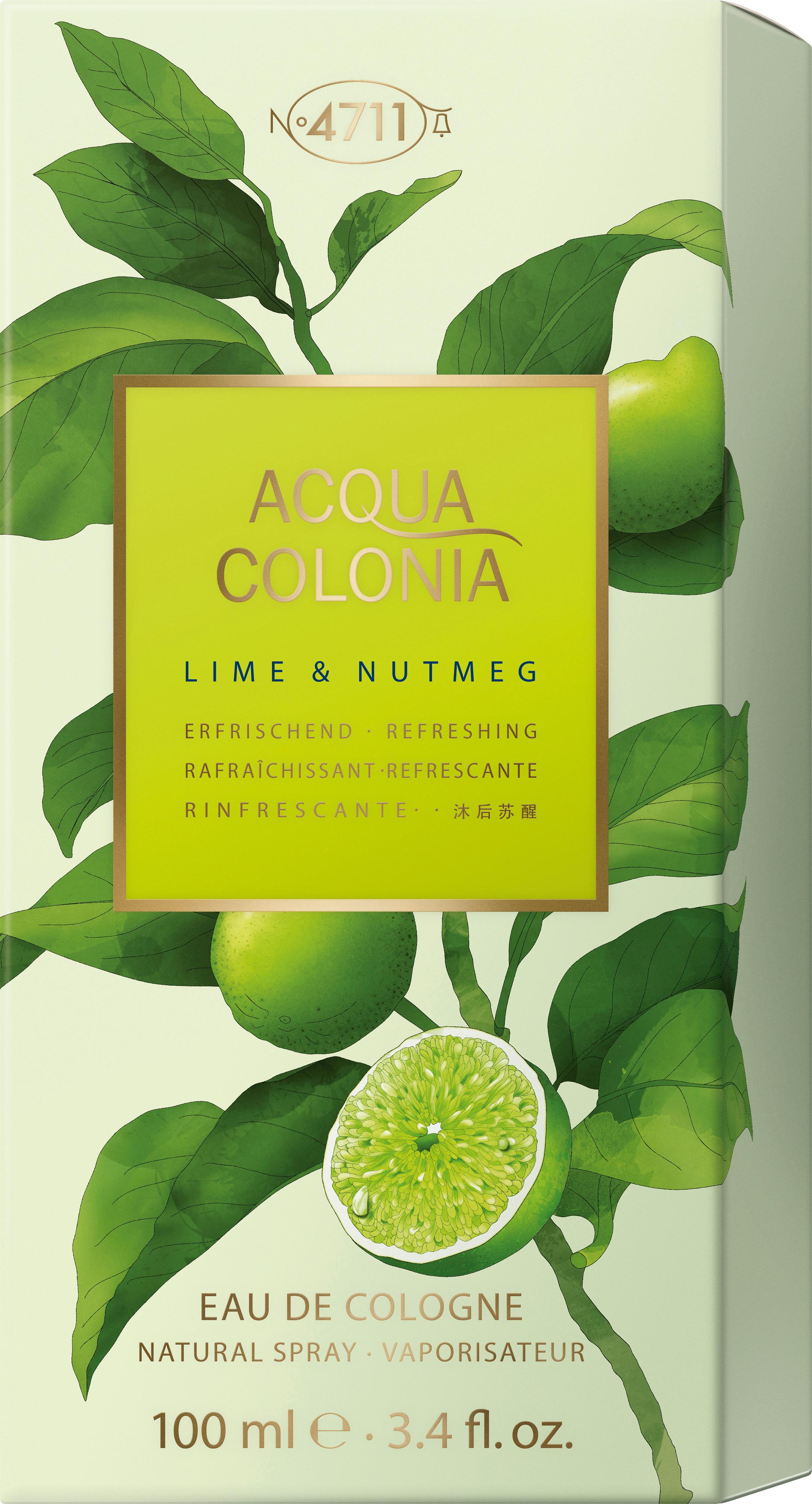 Produktbild 4711 ACQUA COLONIA Lime&Nutmeg EdC 2 von 5