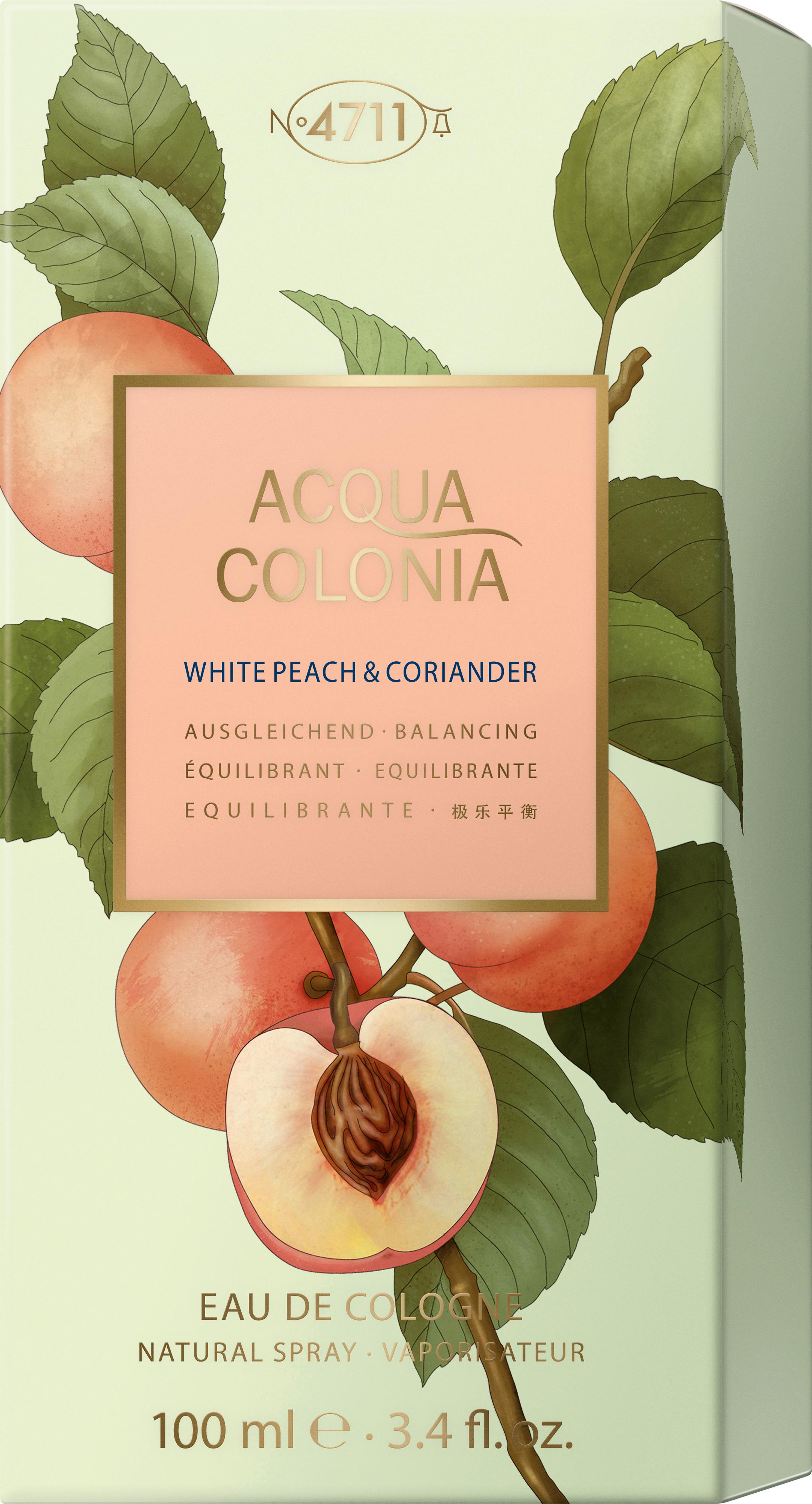 4711 AQUA COLONIA White Peach&Coriander EdC