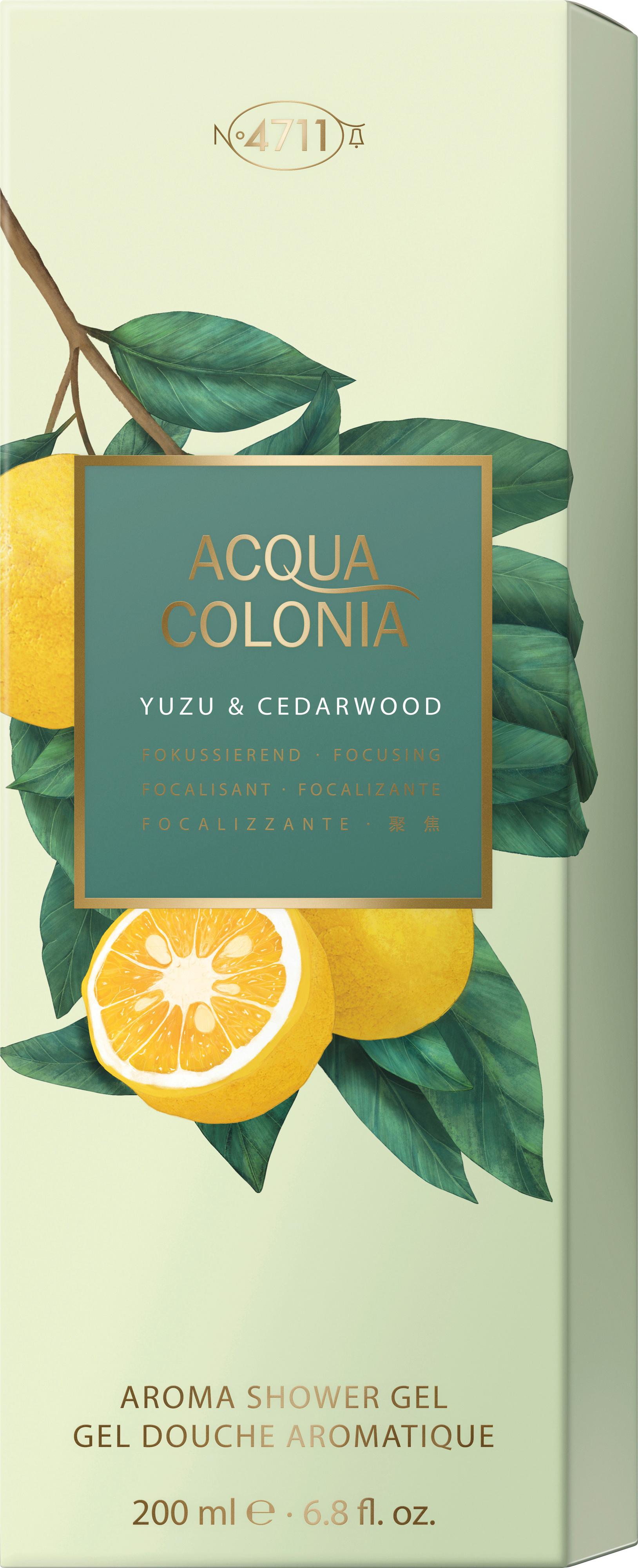 4711 ACQUA COLONIA Yuzu&Cedarwood Duschgel