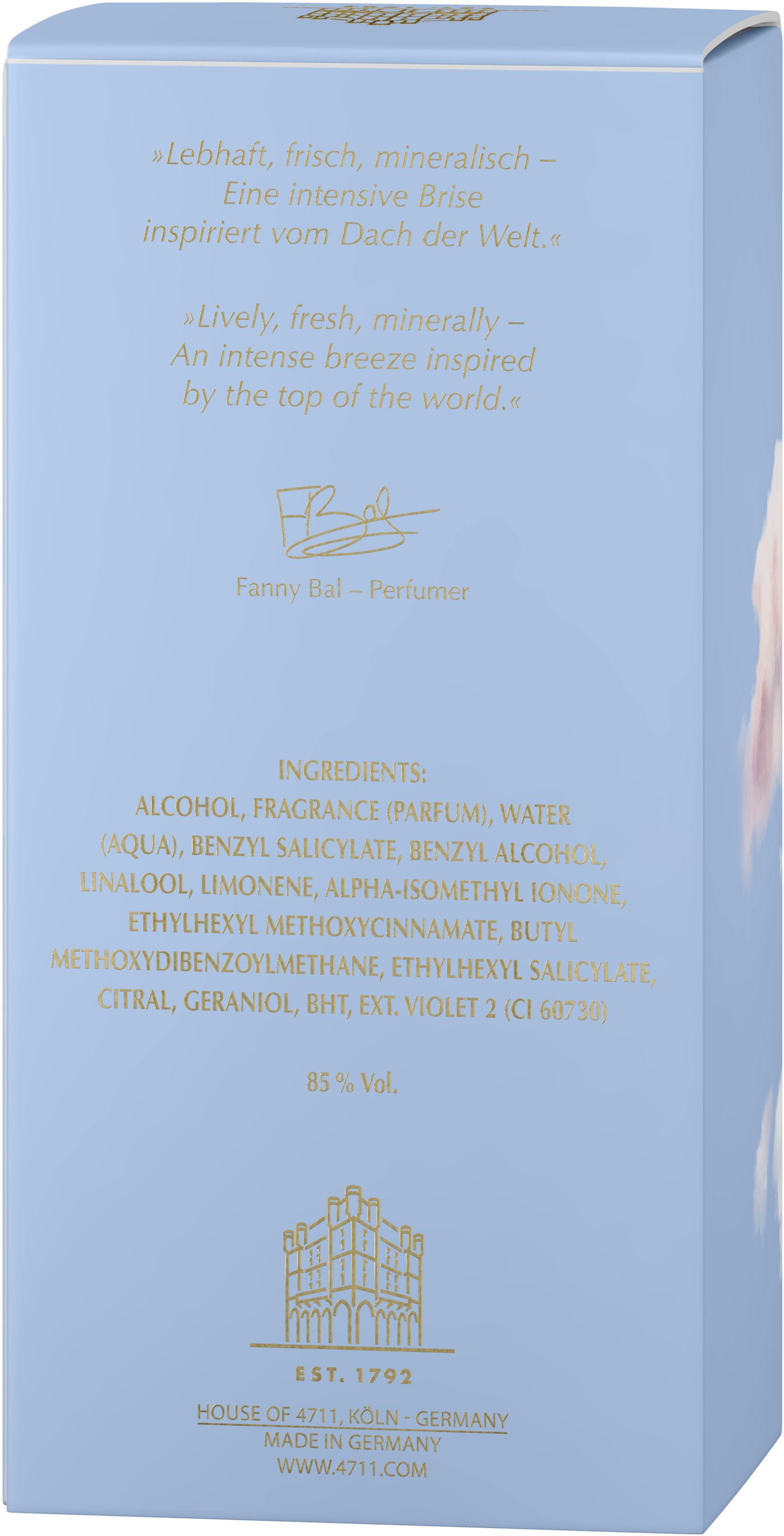 Produktbild 4711 ACQUA COLONIA Intense Pure Breeze of Himalaya Eau de Cologne 2 von 6