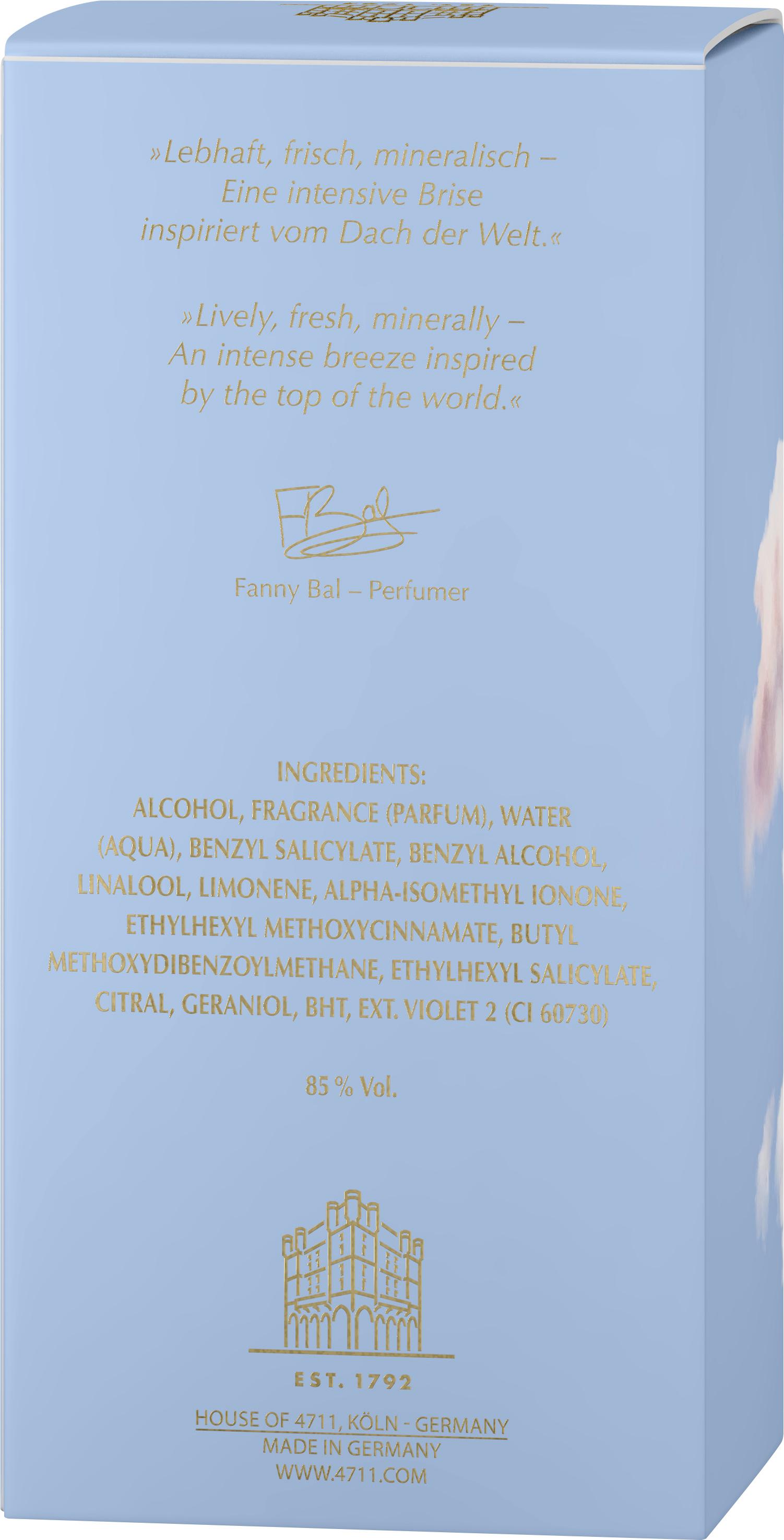 Produktbild 4711 ACQUA COLONIA Intense Pure Breeze of Himalaya Eau de Cologne 3 von 6