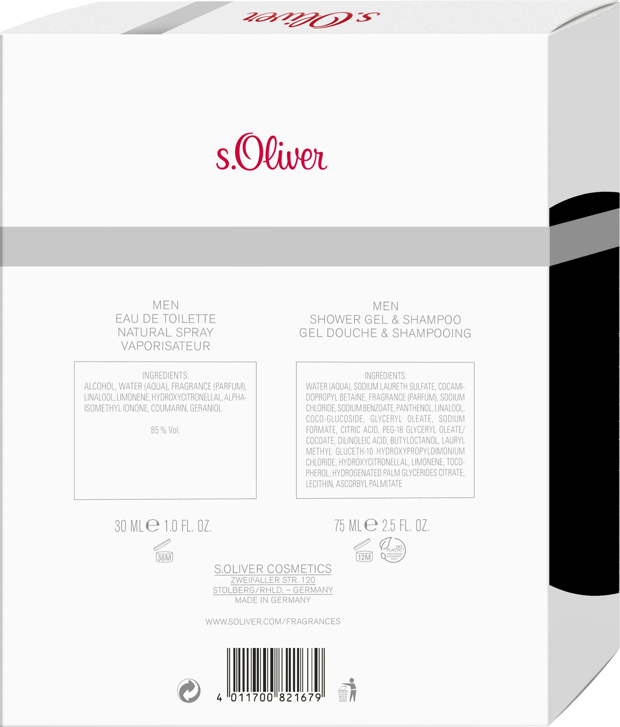 Produktbild s.Oliver Classic Men Eau de Toilette Geschenkpackung 2 von 3