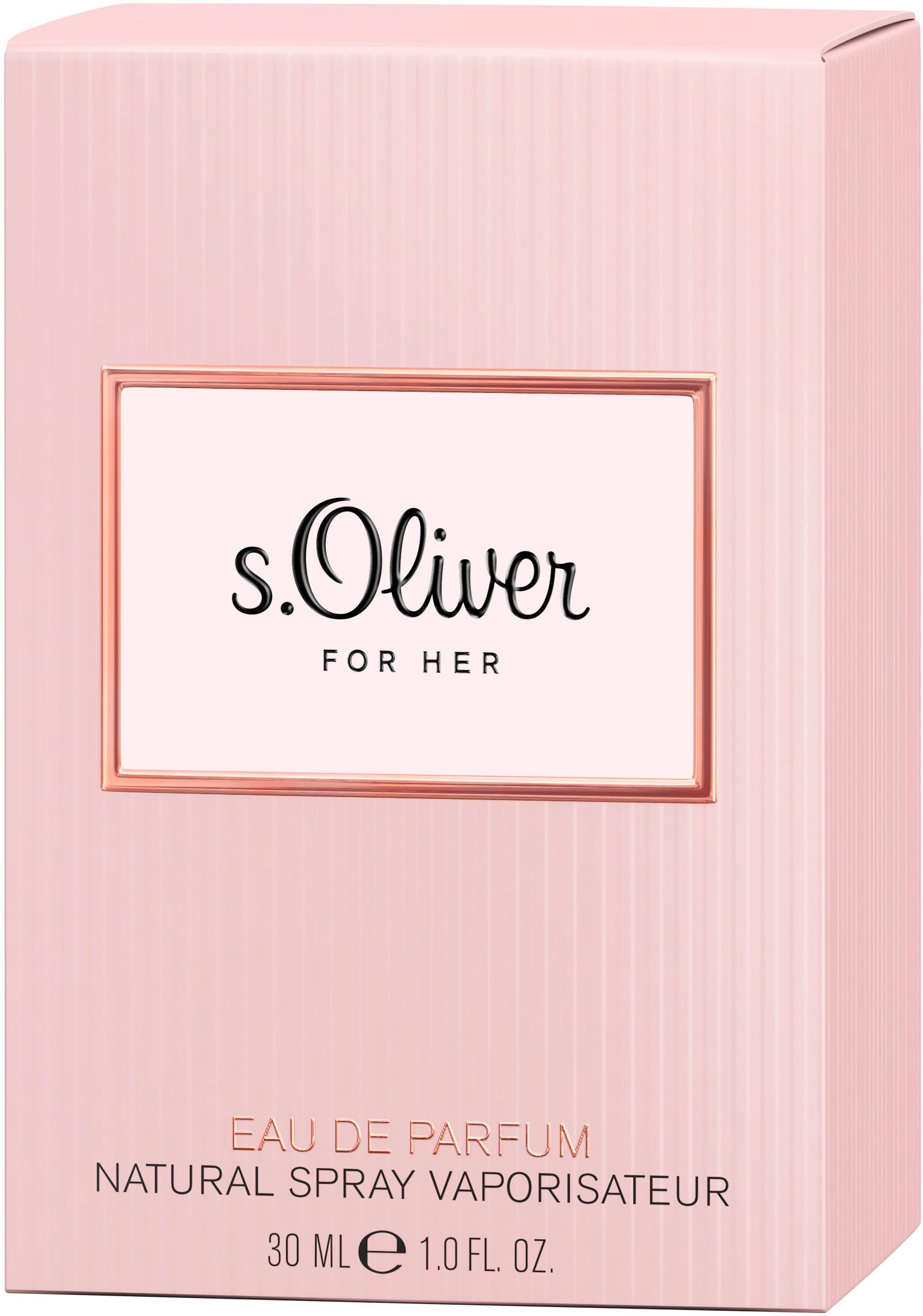 s.Oliver FOR HER Eau de Parfum Naturalspray